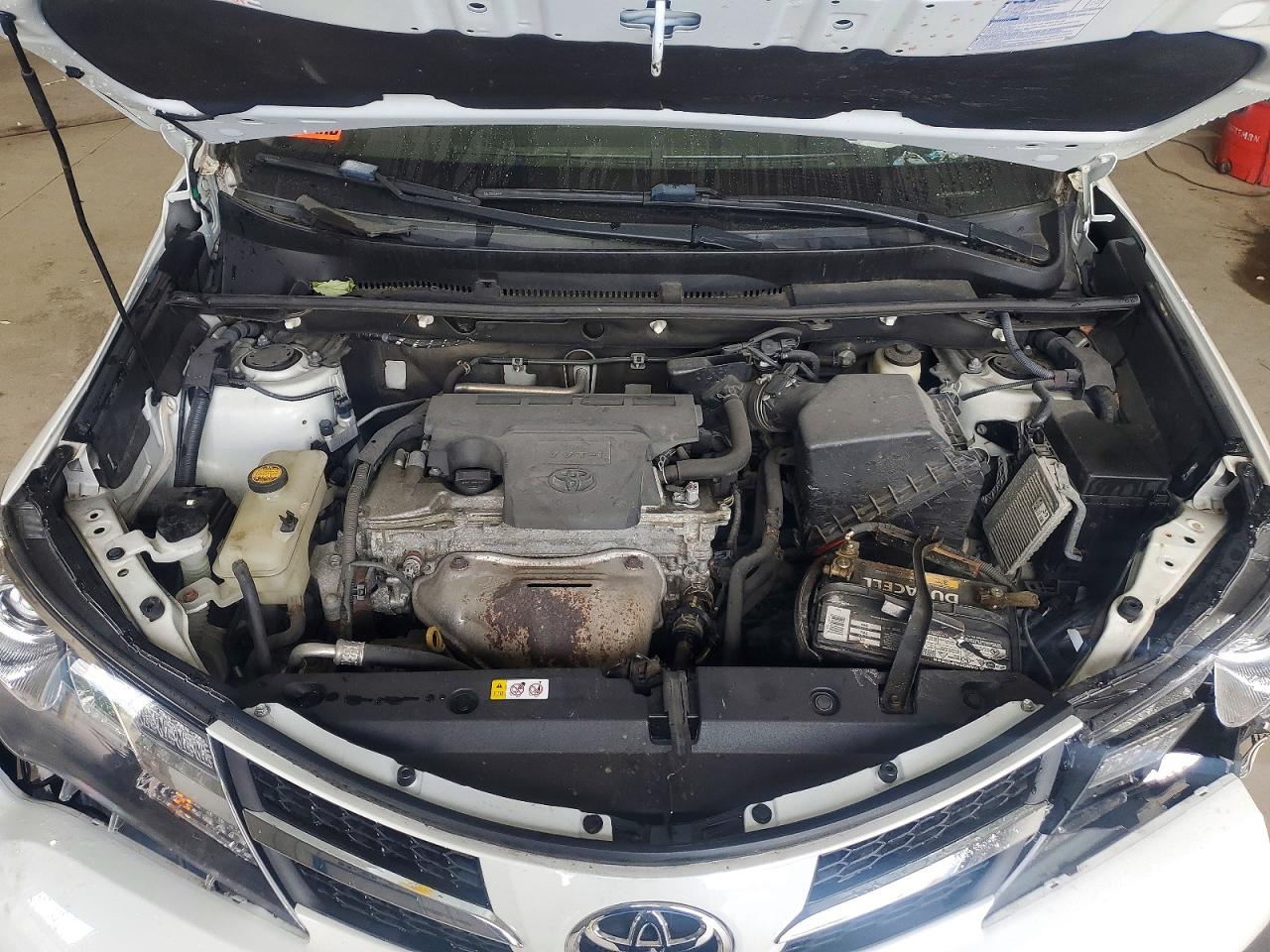 2014 Toyota Rav4 Limited White vin: 2T3DFREV3EW175659
