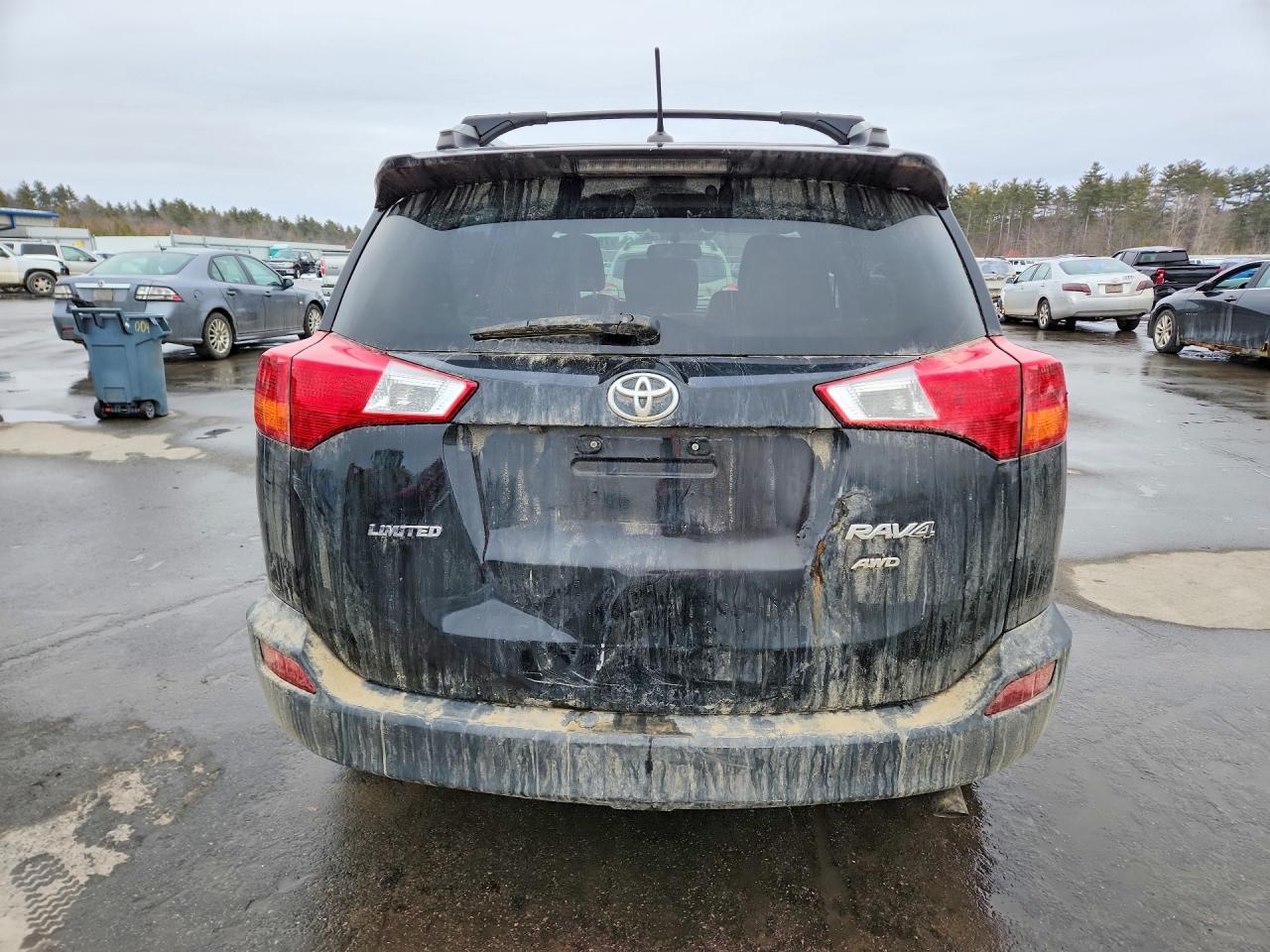 2014 Toyota Rav4 Limited Black vin: 2T3DFREV3EW191795