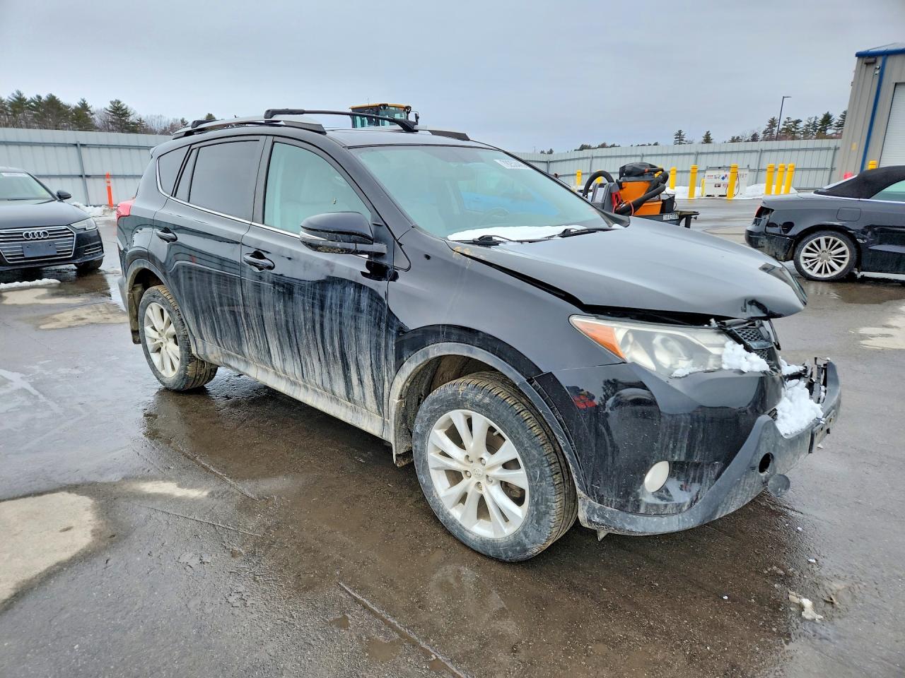 2014 Toyota Rav4 Limited Black vin: 2T3DFREV3EW191795