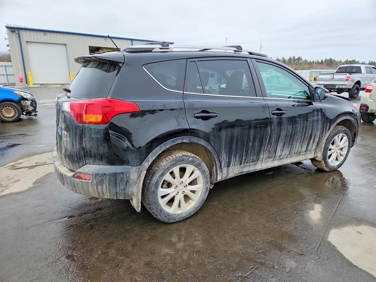 2014 Toyota Rav4 Limited Black vin: 2T3DFREV3EW191795