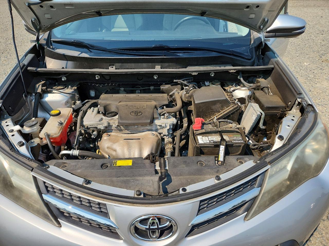 2014 Toyota Rav4 Limited Серебряный vin: 2T3DFREV3EW204173