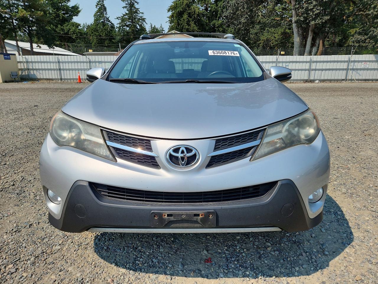 2014 Toyota Rav4 Limited Серебряный vin: 2T3DFREV3EW204173
