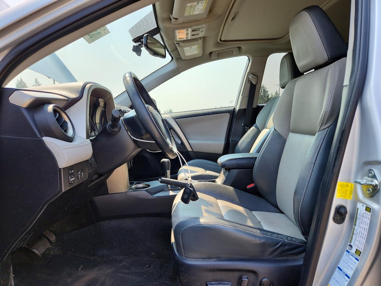 2014 Toyota Rav4 Limited Серебряный vin: 2T3DFREV3EW204173