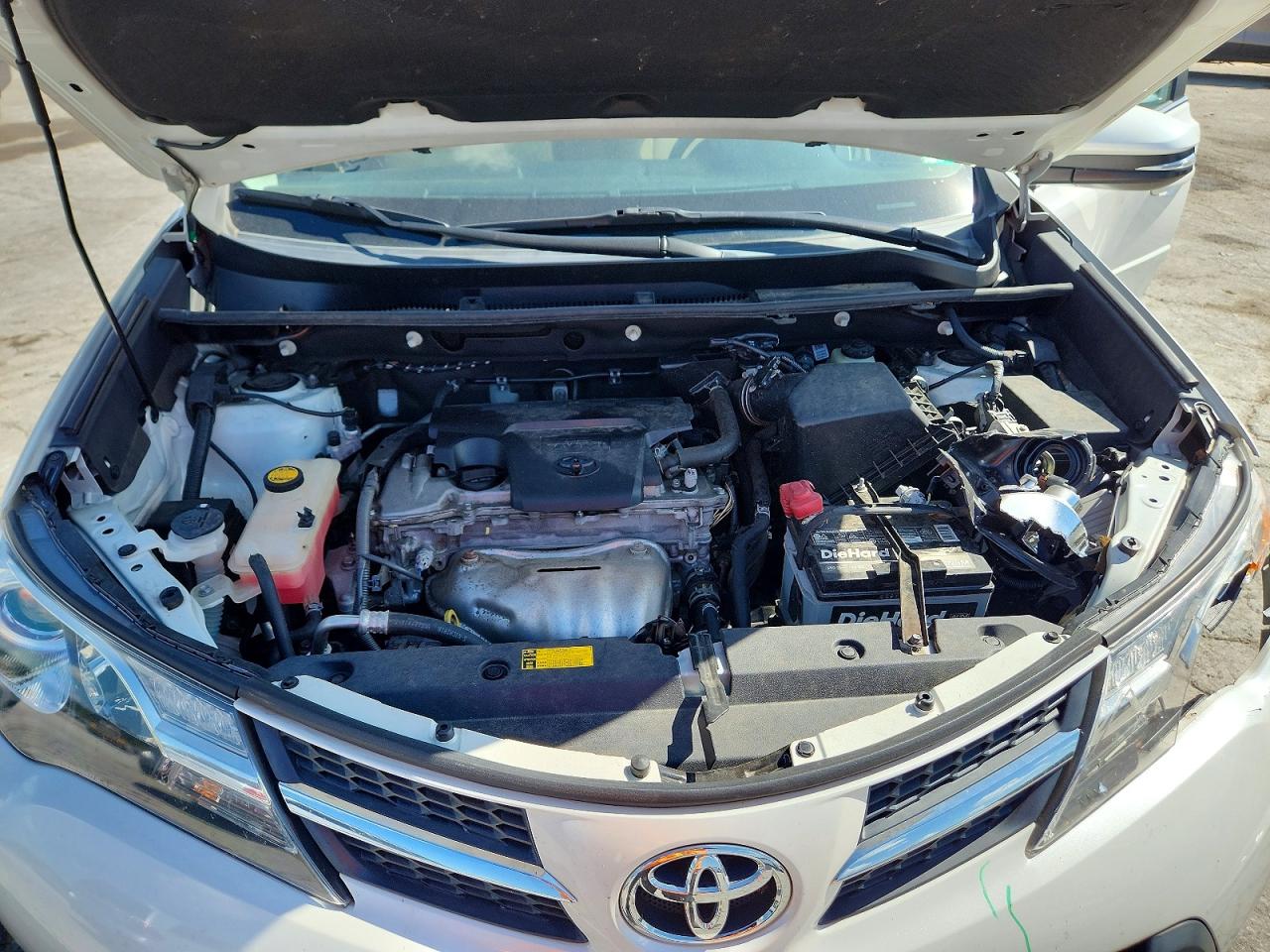 2014 Toyota Rav4 Limited White vin: 2T3DFREV3EW207140