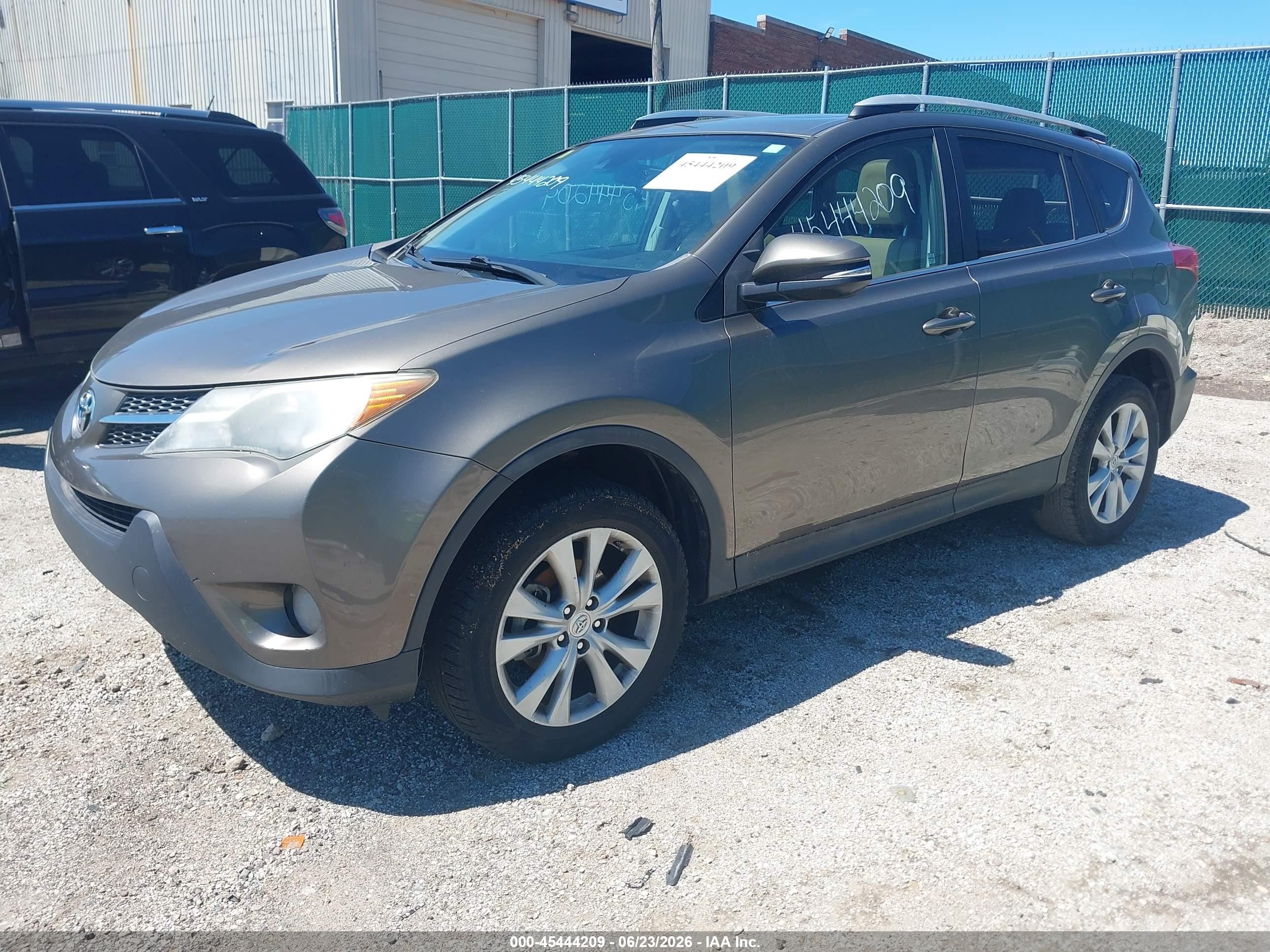 2014 Toyota Rav4 Limited Brown vin: 2T3DFREV3EW226576