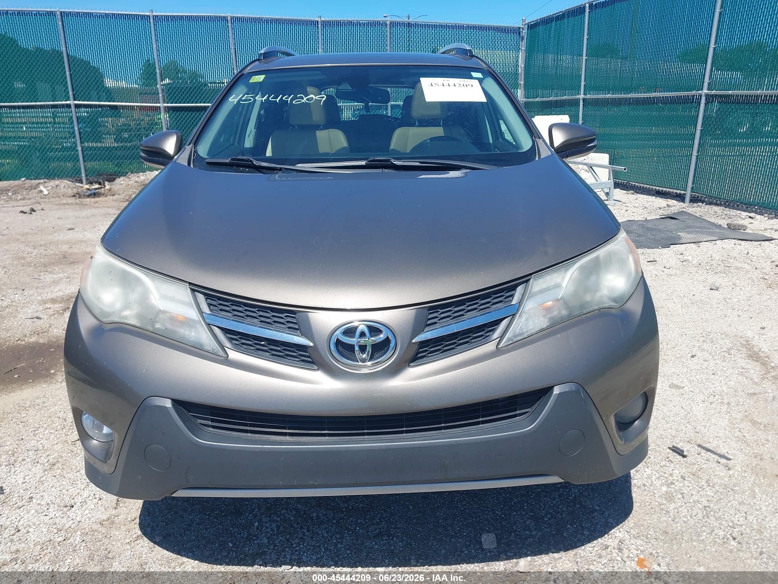 2014 Toyota Rav4 Limited Brown vin: 2T3DFREV3EW226576
