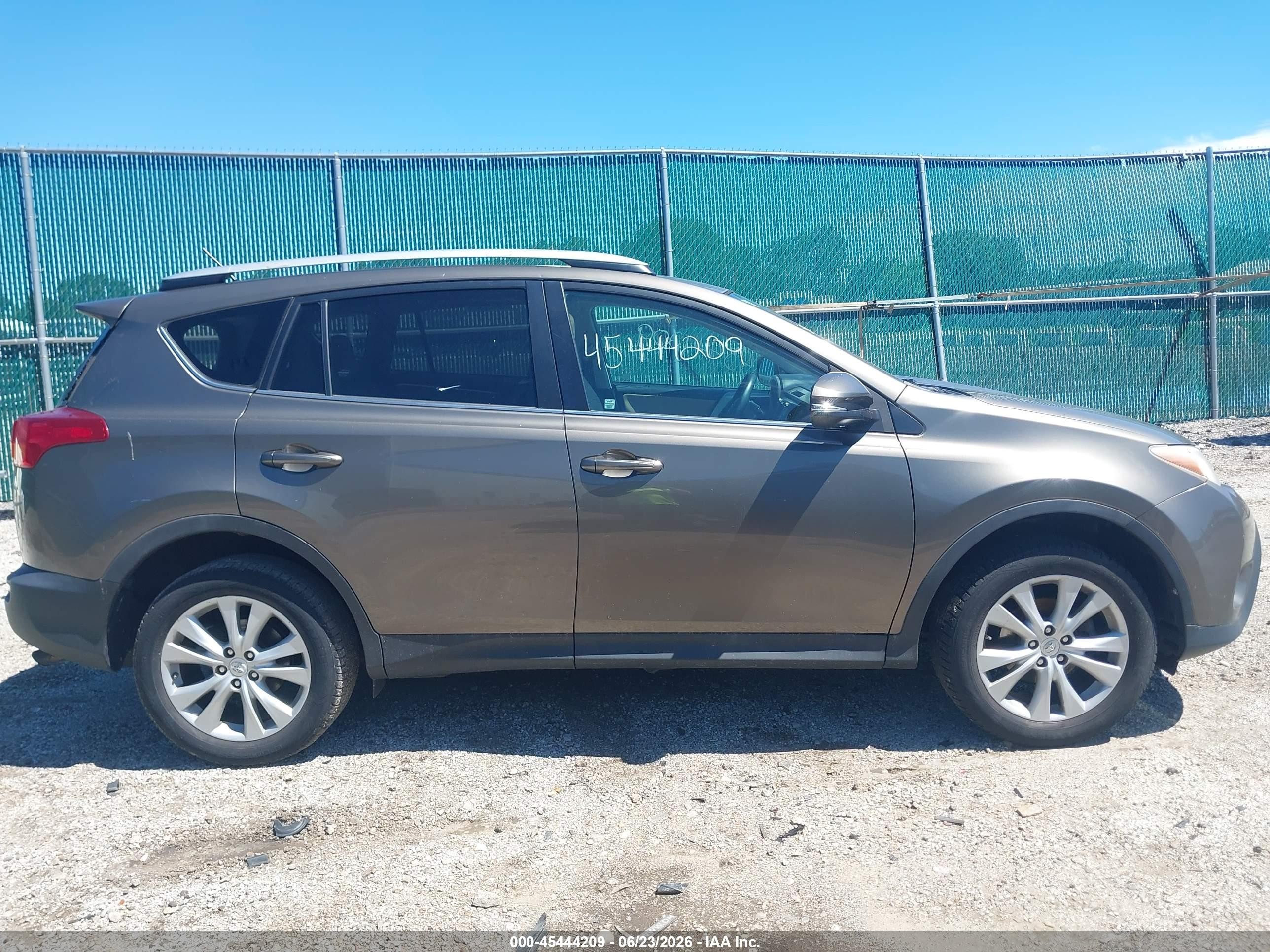 2014 Toyota Rav4 Limited Brown vin: 2T3DFREV3EW226576