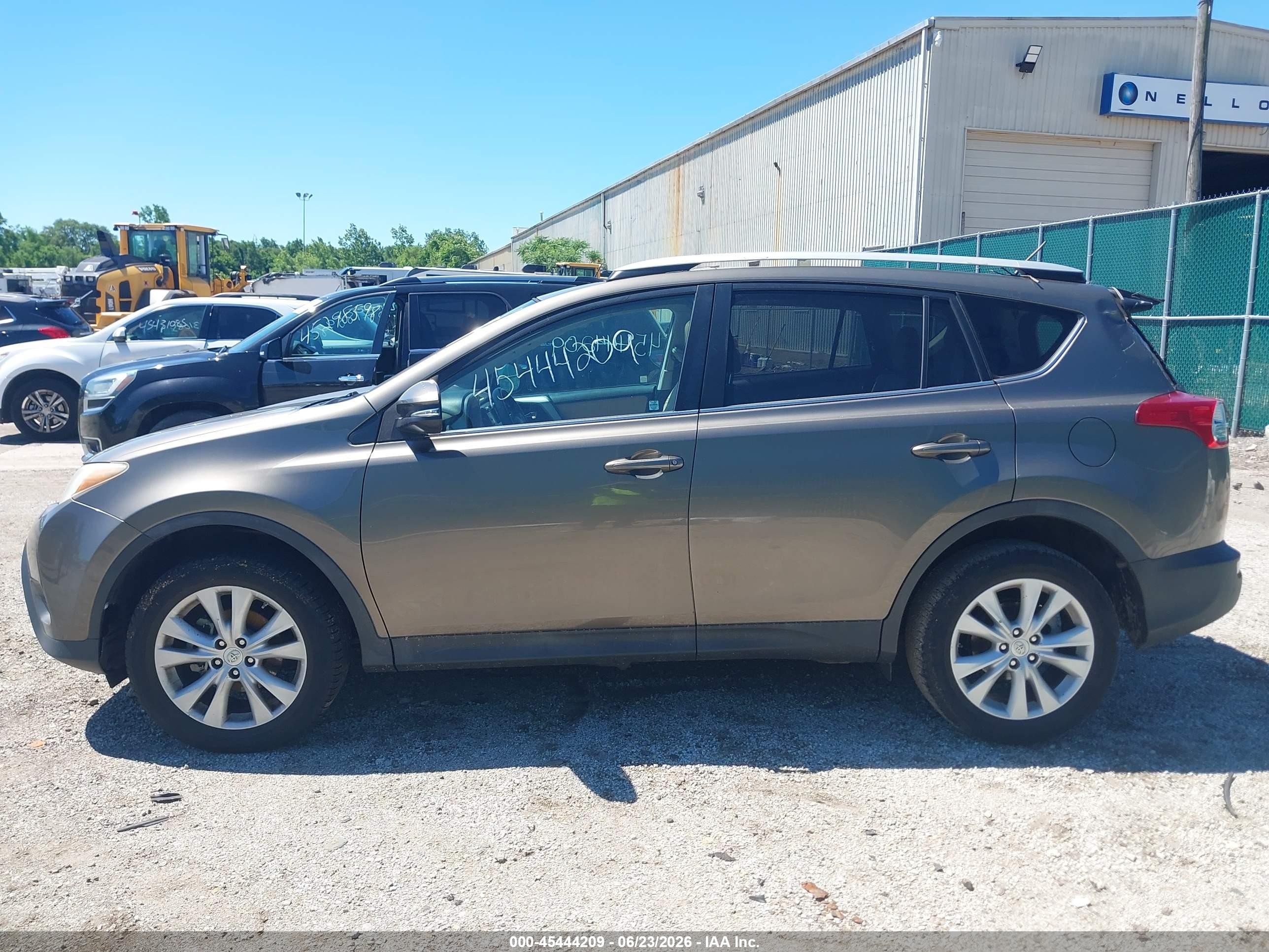 2014 Toyota Rav4 Limited Brown vin: 2T3DFREV3EW226576