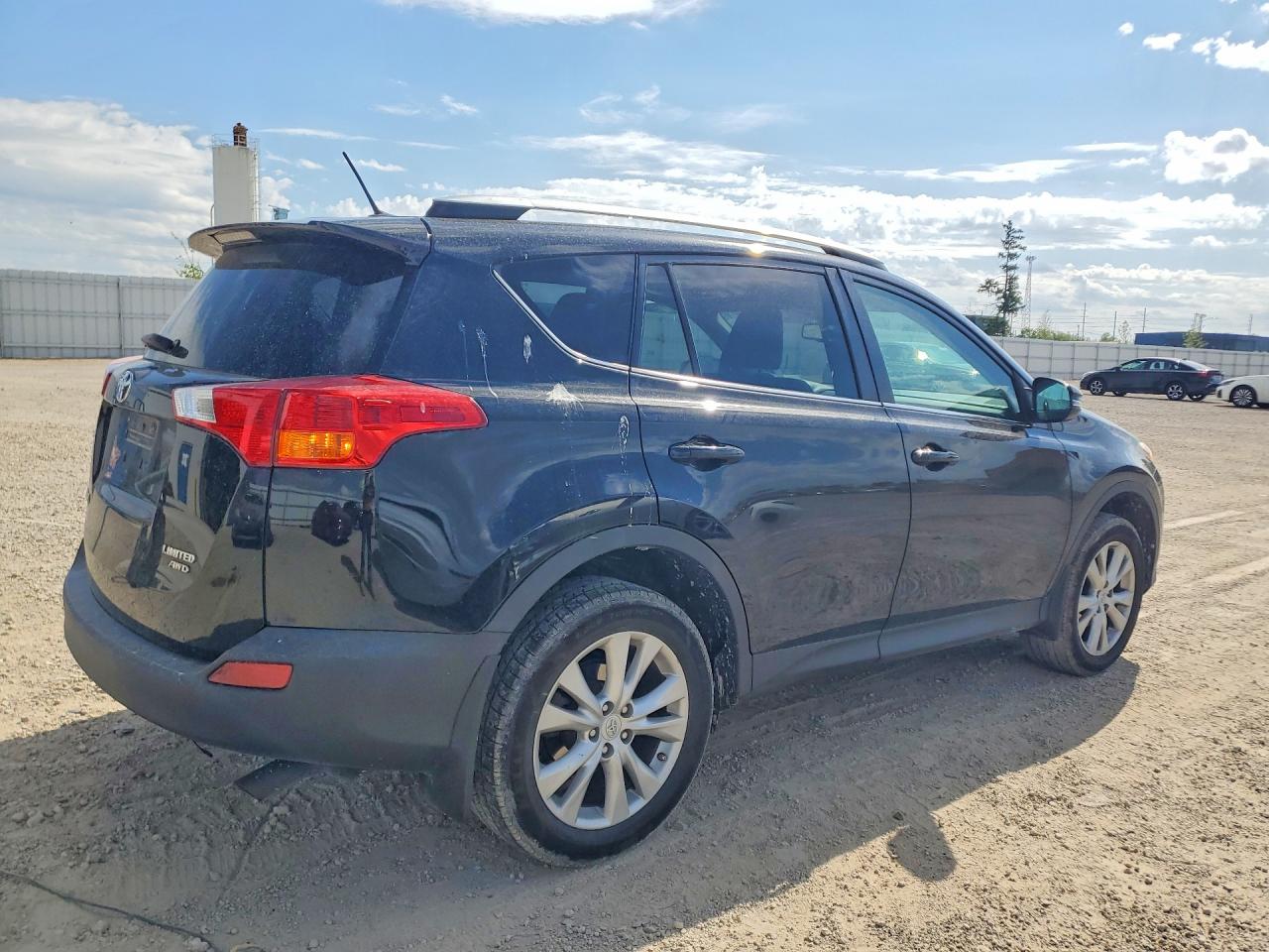 2015 Toyota Rav4 Limited Black vin: 2T3DFREV3FW248420