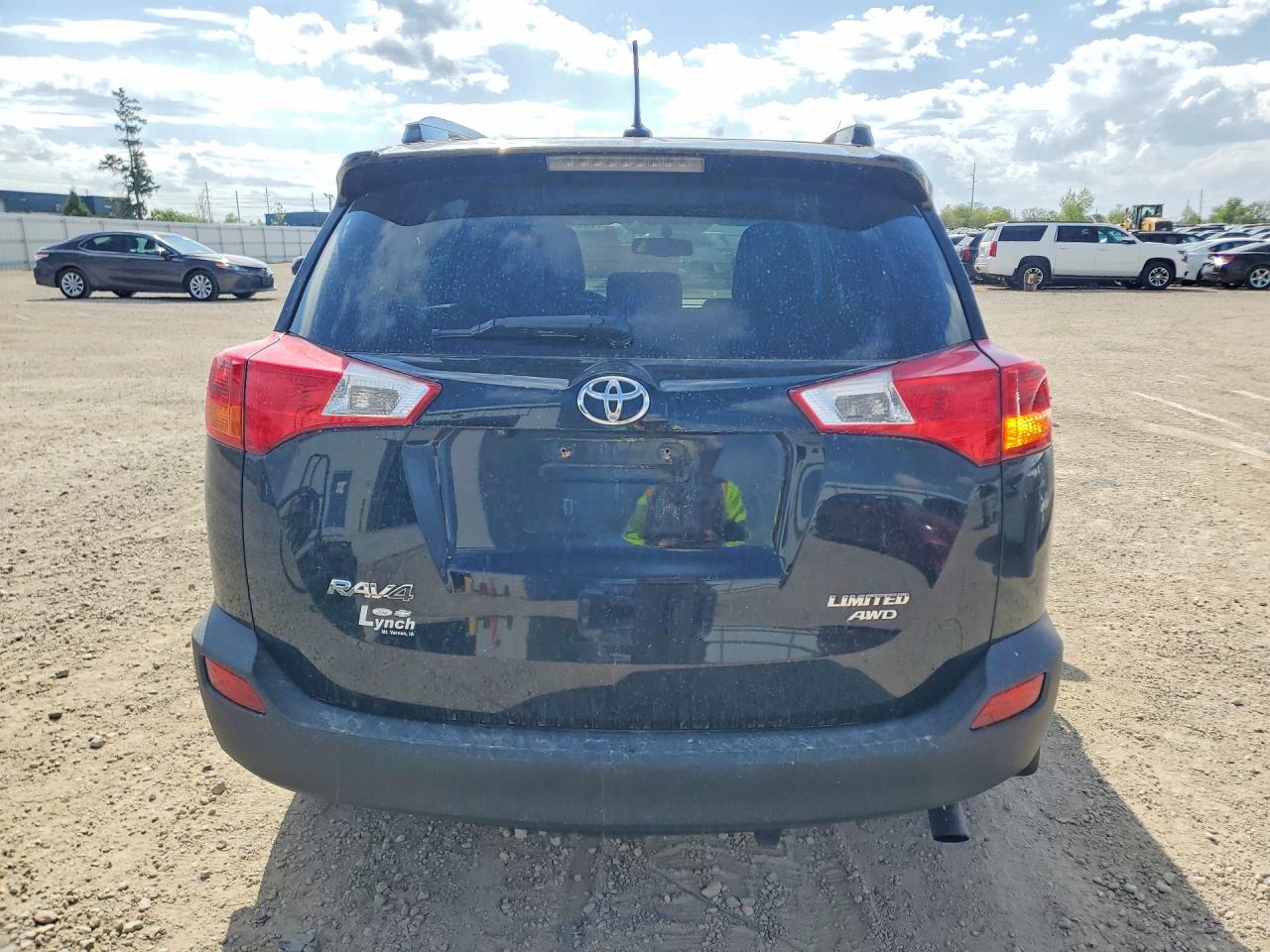 2015 Toyota Rav4 Limited Black vin: 2T3DFREV3FW248420