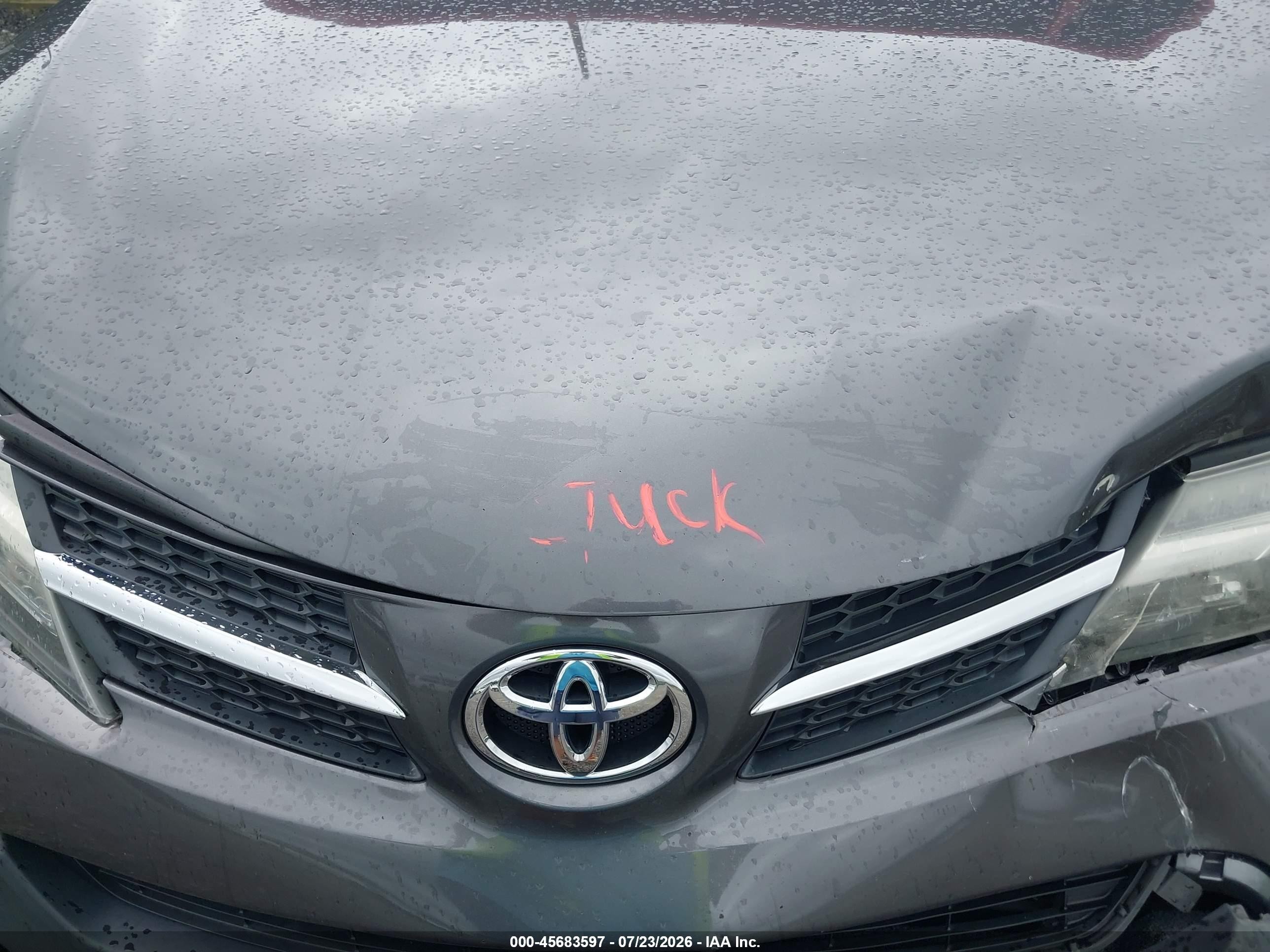 2015 Toyota Rav4 Limited Серый vin: 2T3DFREV3FW265881