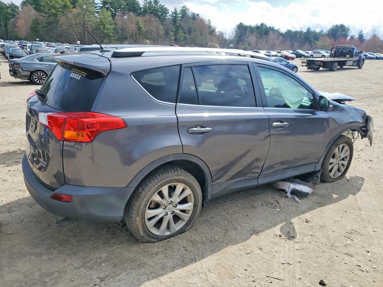 2015 Toyota Rav4 Limited Charcoal vin: 2T3DFREV3FW319499