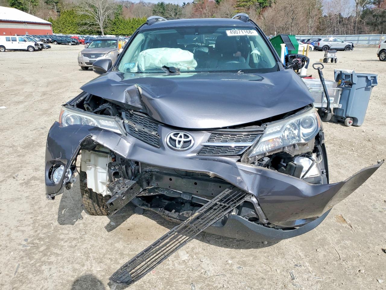 2015 Toyota Rav4 Limited Charcoal vin: 2T3DFREV3FW319499