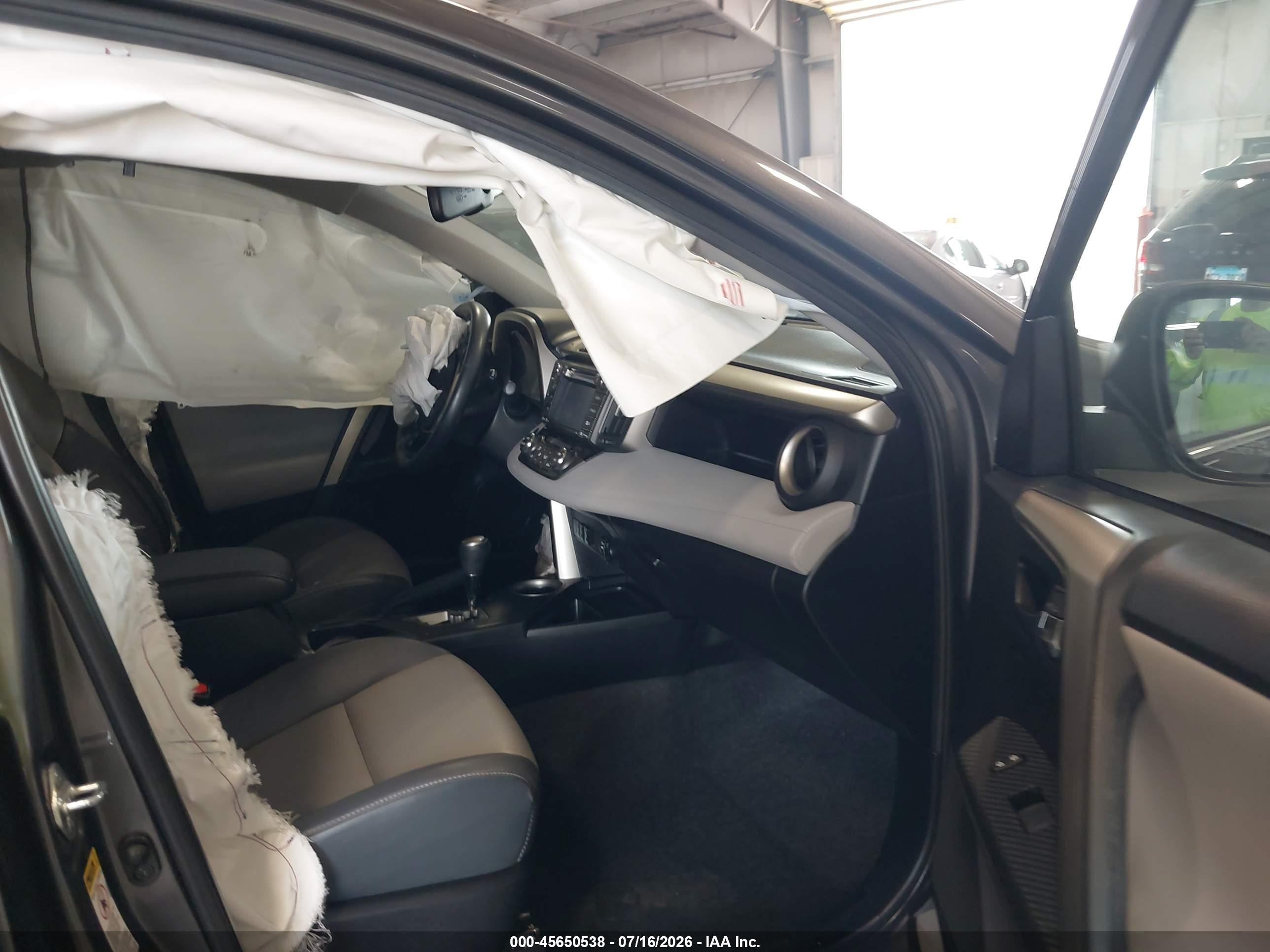 2015 Toyota Rav4 Limited Gray vin: 2T3DFREV3FW359968