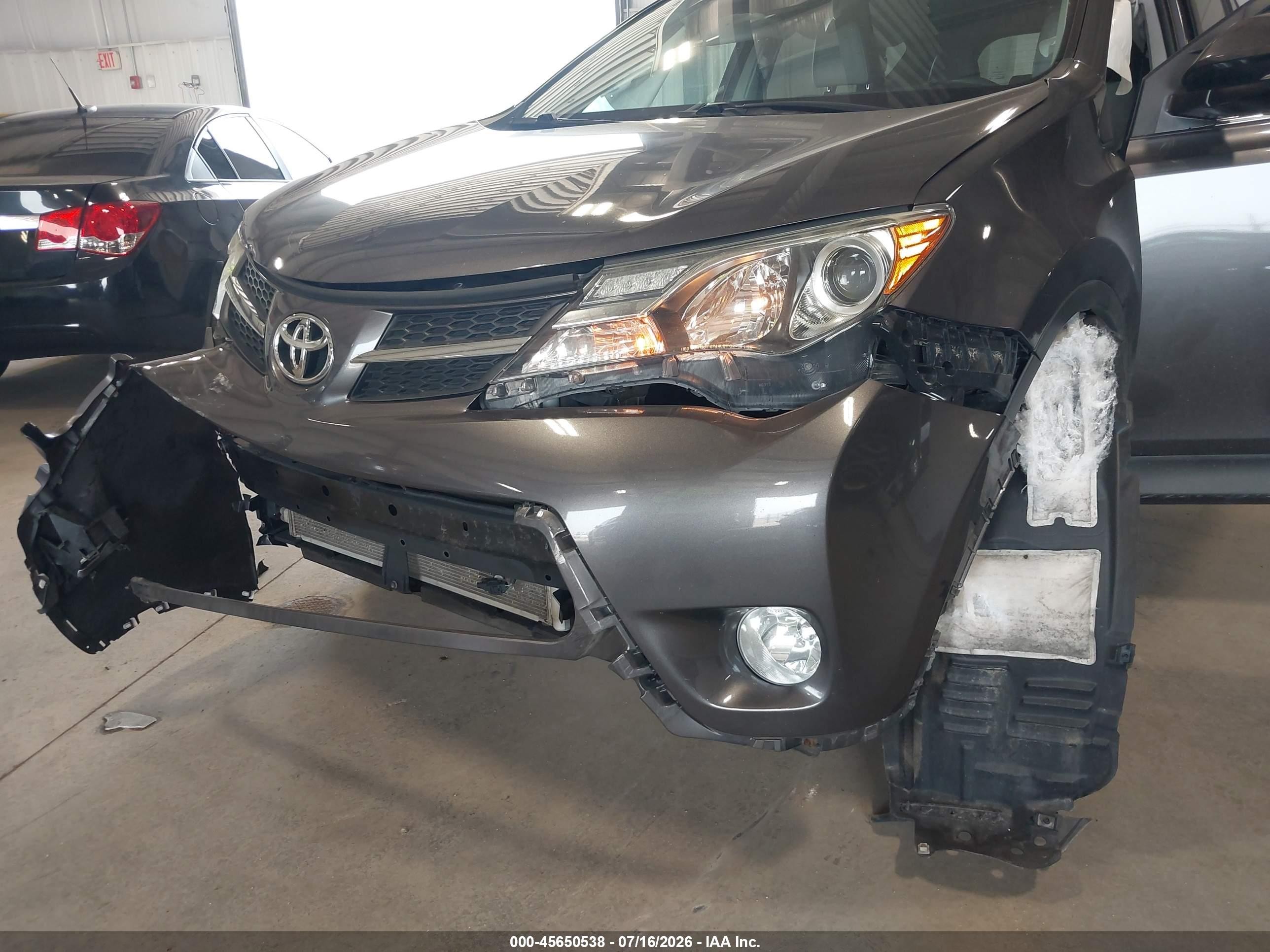2015 Toyota Rav4 Limited Gray vin: 2T3DFREV3FW359968