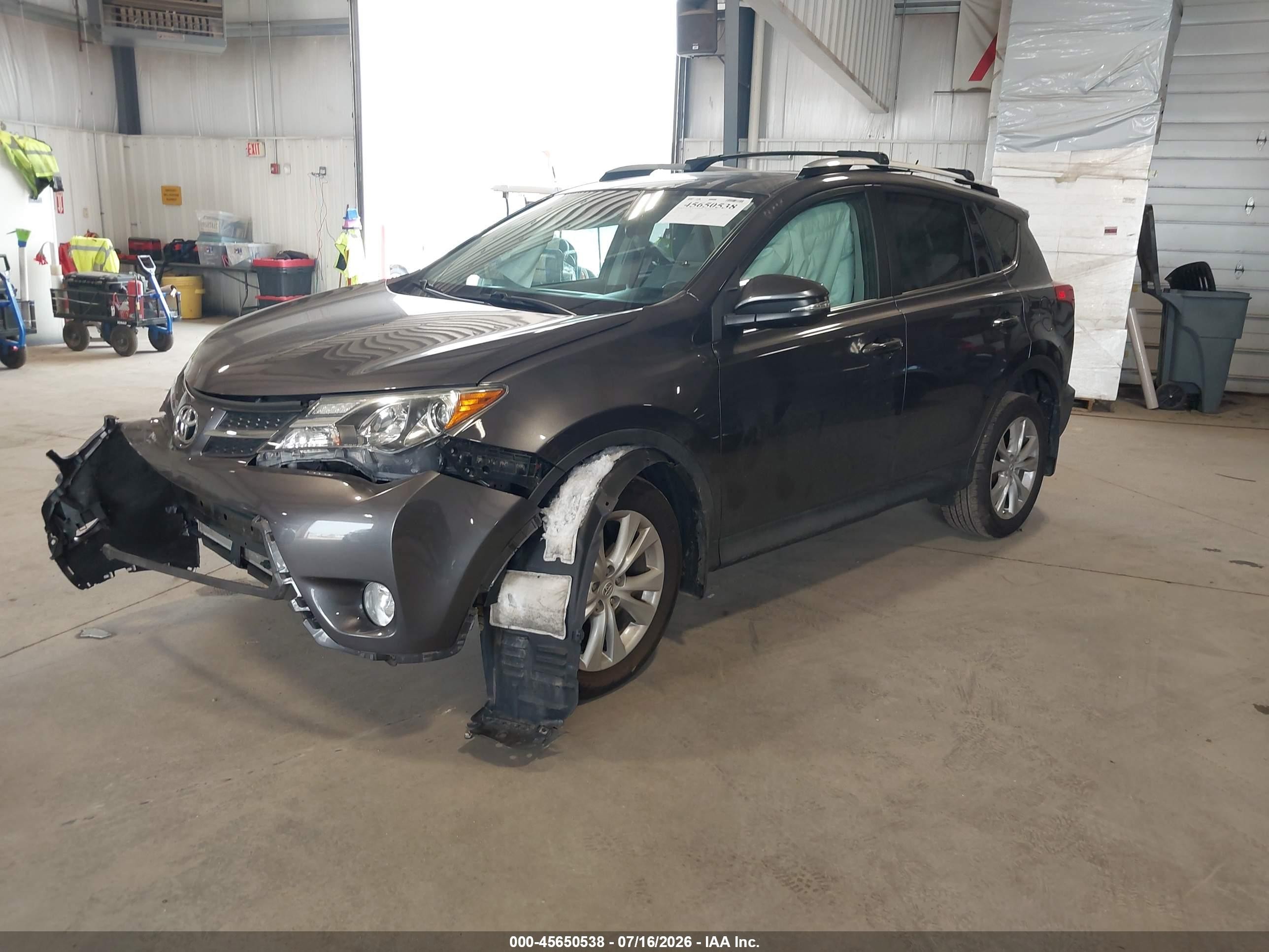 2015 Toyota Rav4 Limited Gray vin: 2T3DFREV3FW359968