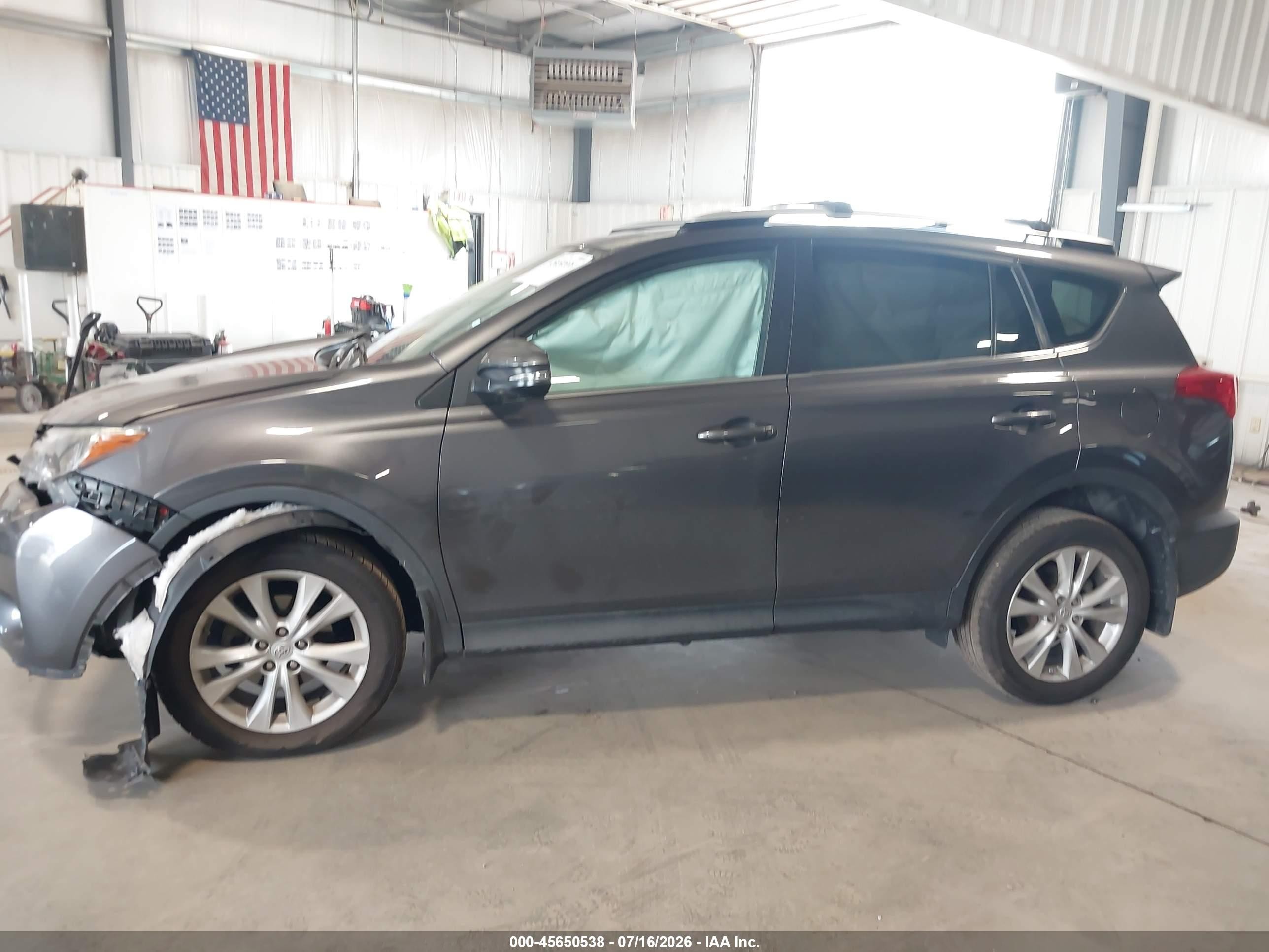 2015 Toyota Rav4 Limited Gray vin: 2T3DFREV3FW359968