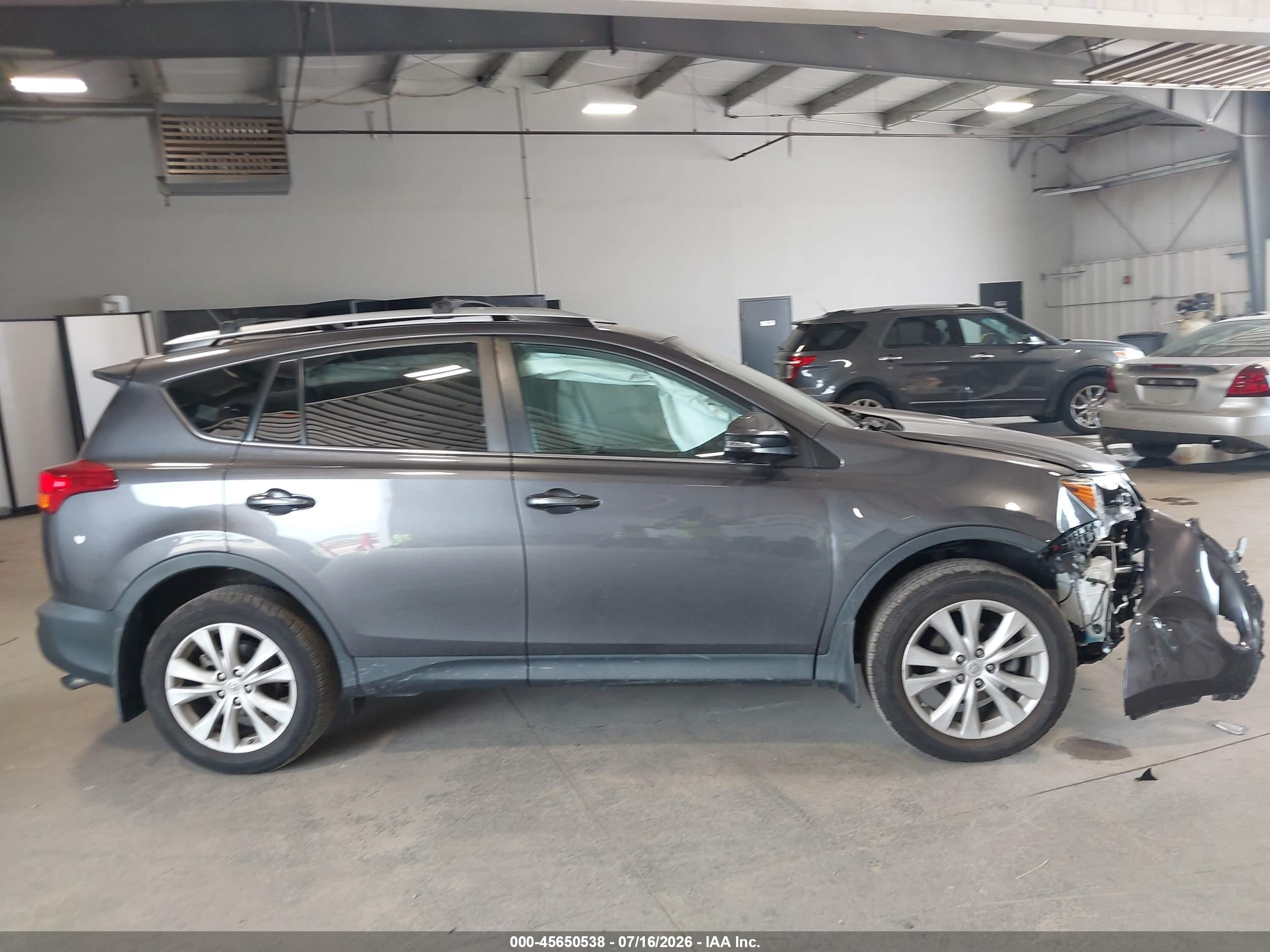 2015 Toyota Rav4 Limited Gray vin: 2T3DFREV3FW359968