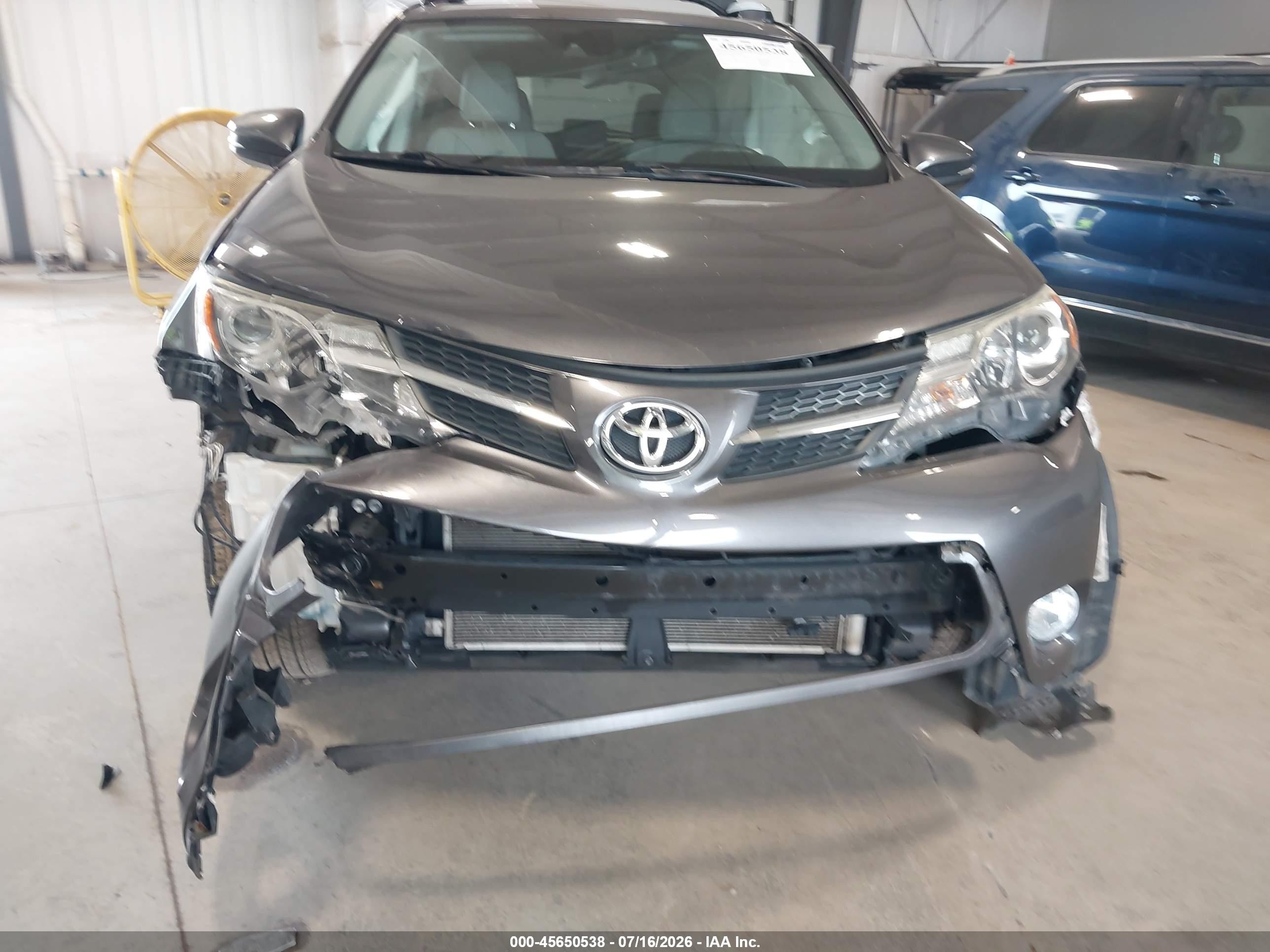 2015 Toyota Rav4 Limited Gray vin: 2T3DFREV3FW359968