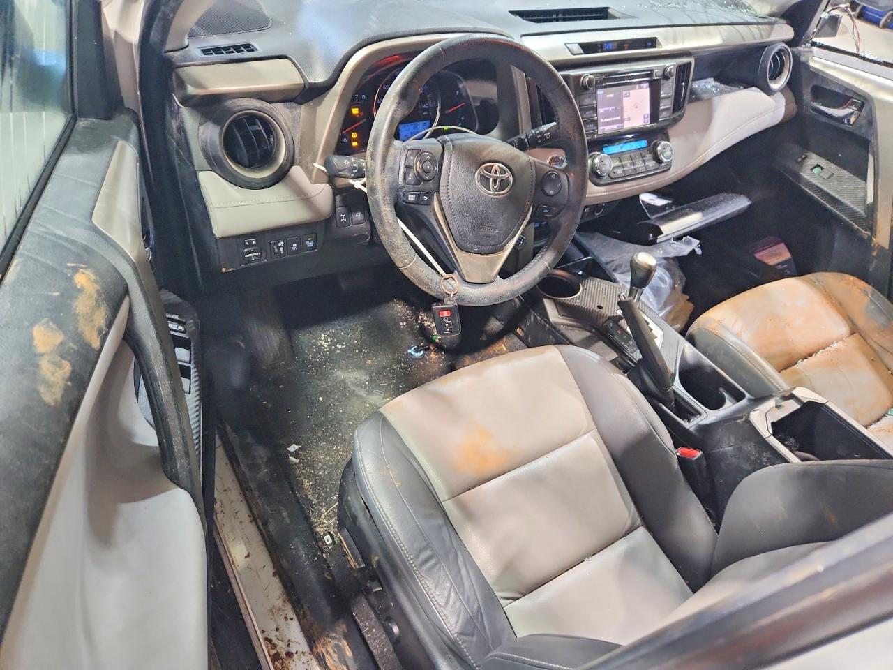 2015 Toyota Rav4 Limited Белый vin: 2T3DFREV3FW371554