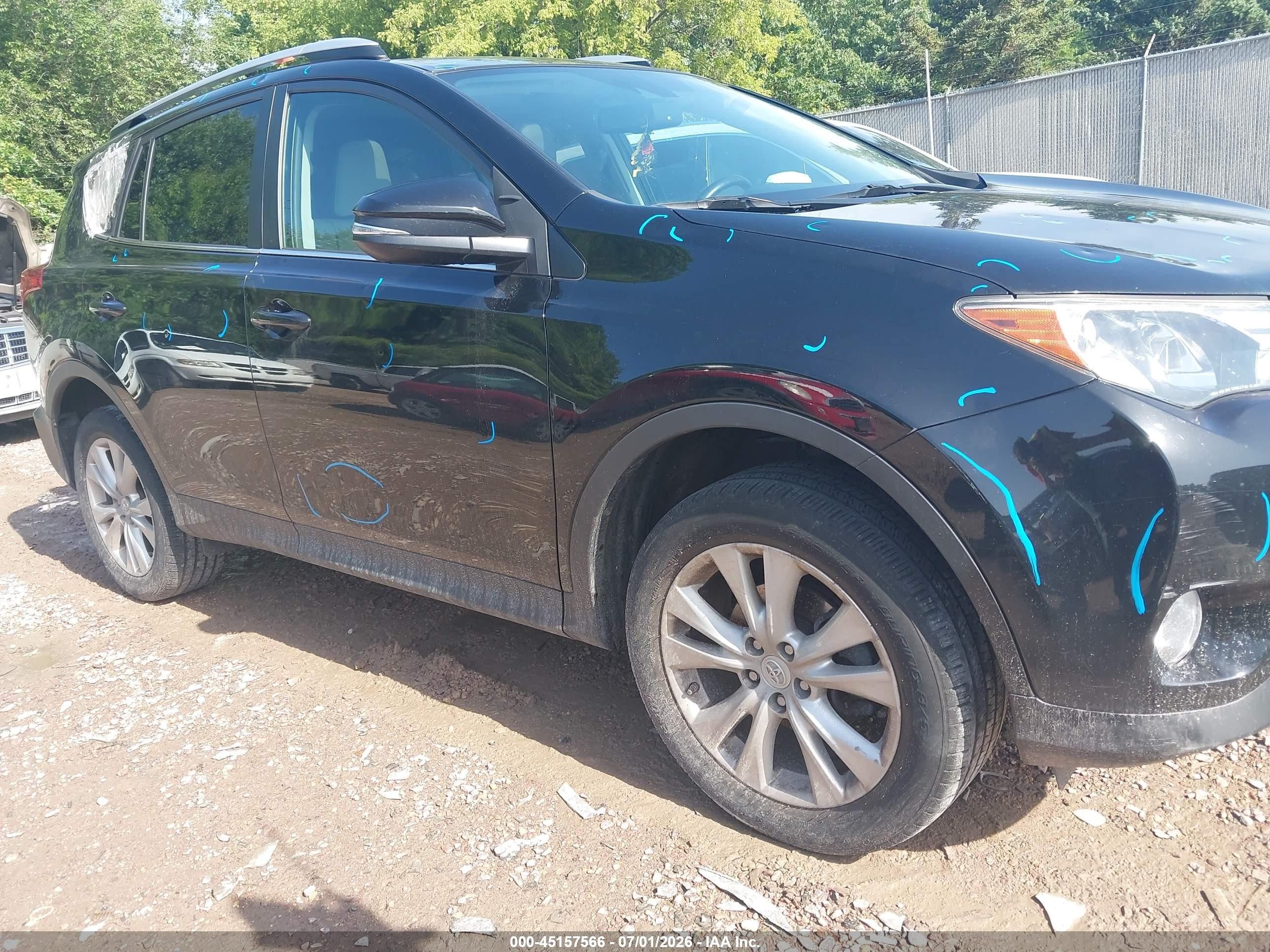2015 Toyota Rav4 Limited Black vin: 2T3DFREV3FW374714