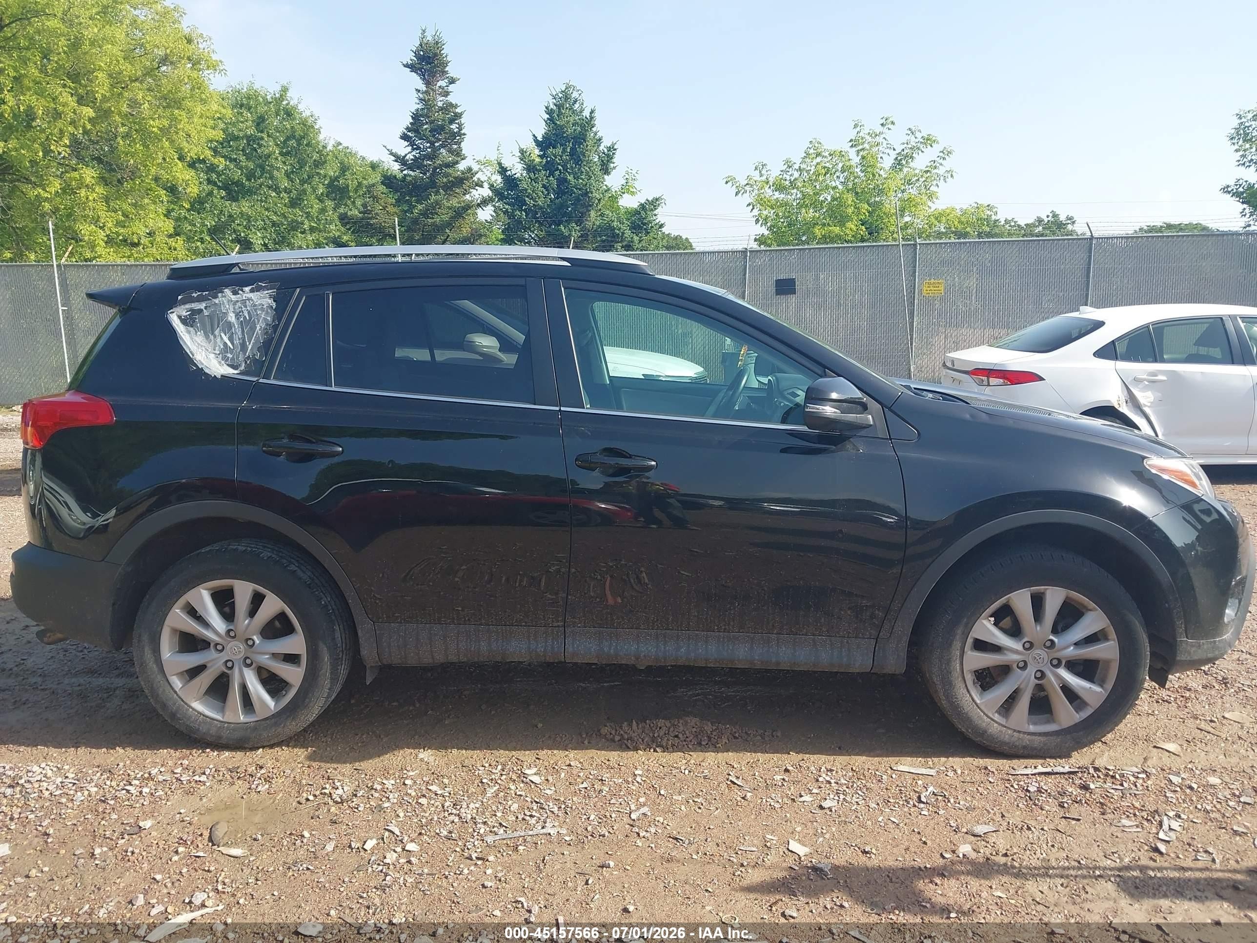 2015 Toyota Rav4 Limited Black vin: 2T3DFREV3FW374714