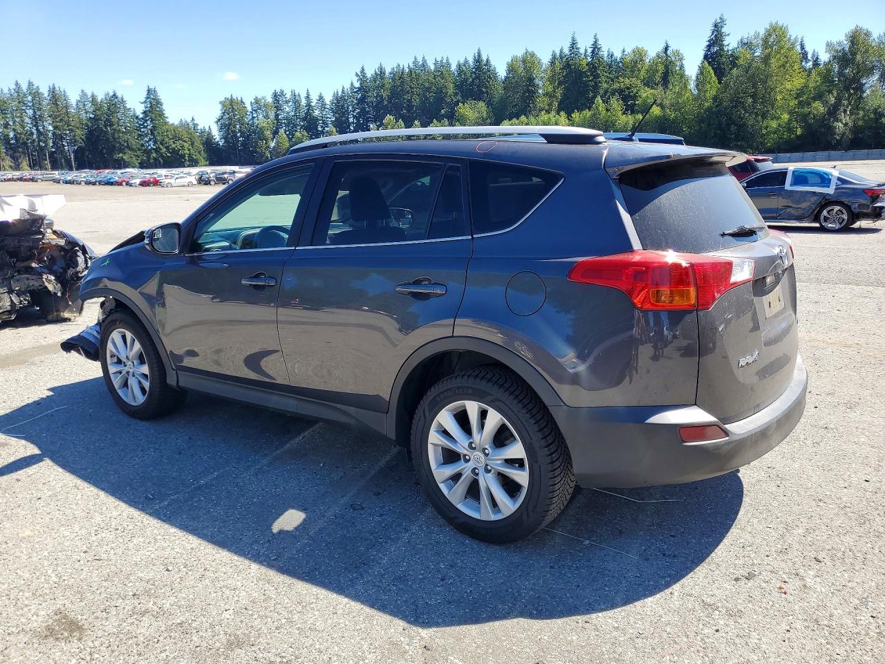 2015 Toyota Rav4 Limited Gray vin: 2T3DFREV3FW406402
