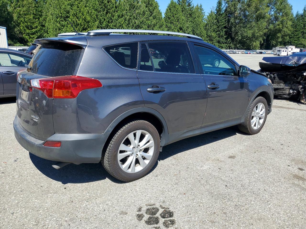 2015 Toyota Rav4 Limited Gray vin: 2T3DFREV3FW406402