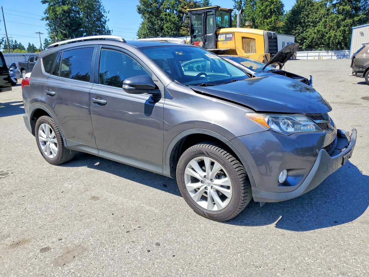 2015 Toyota Rav4 Limited Gray vin: 2T3DFREV3FW406402