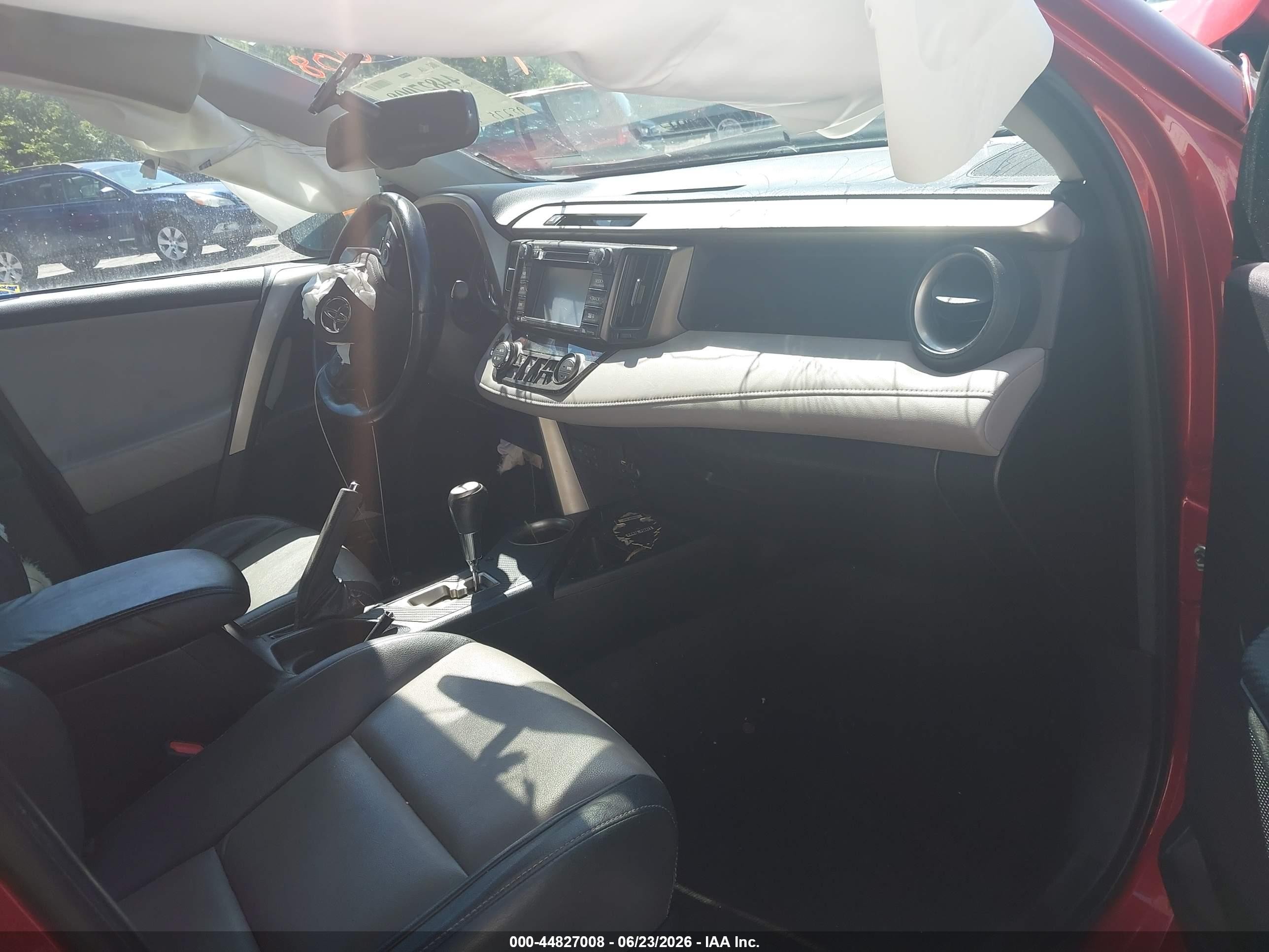 2015 Toyota Rav4 Limited Maroon vin: 2T3DFREV3FW407629