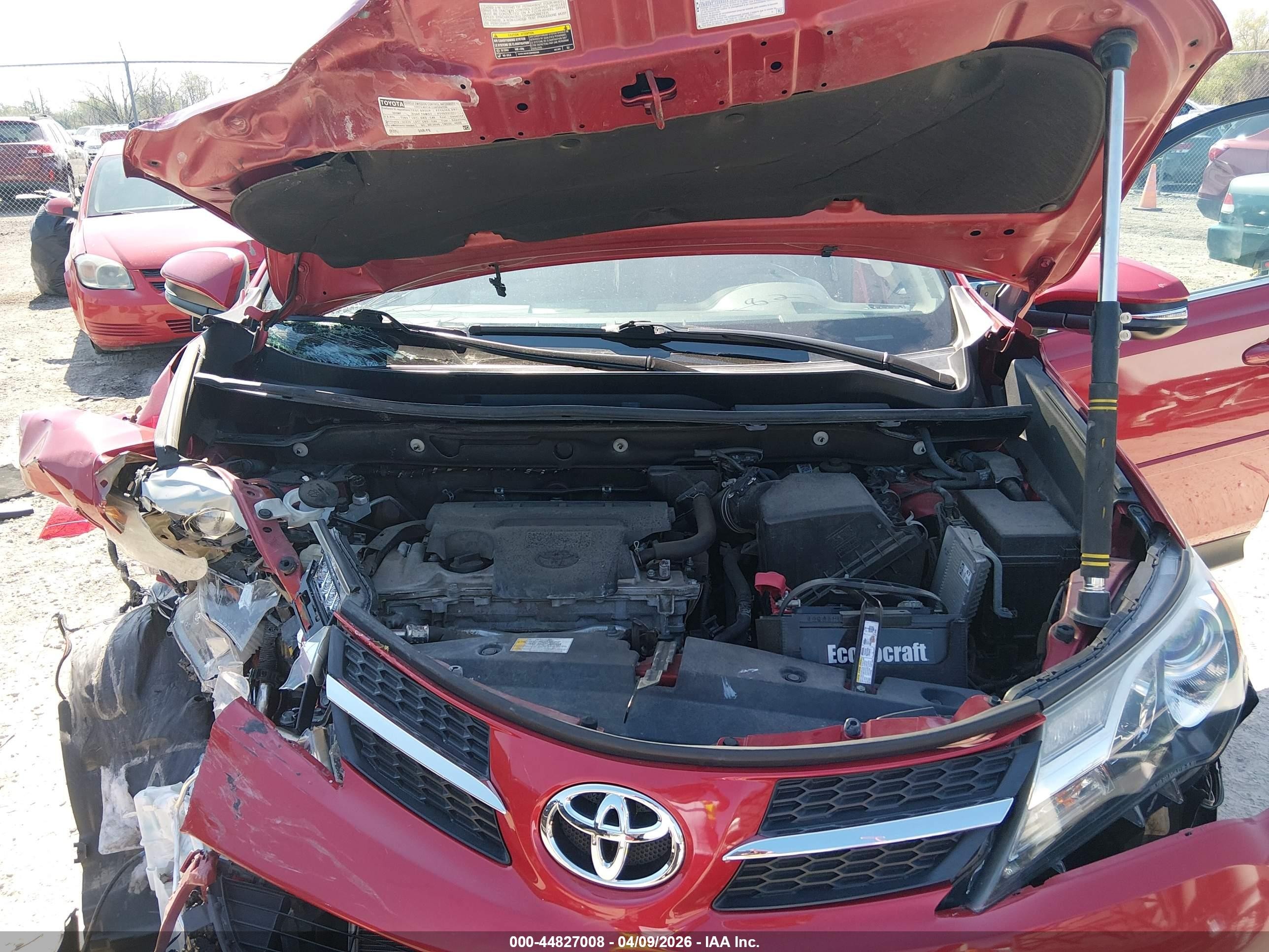 2015 Toyota Rav4 Limited Maroon vin: 2T3DFREV3FW407629