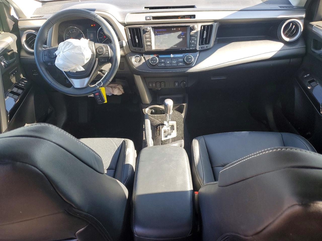 2017 Toyota Rav4 Limited Silver vin: 2T3DFREV3HW666155