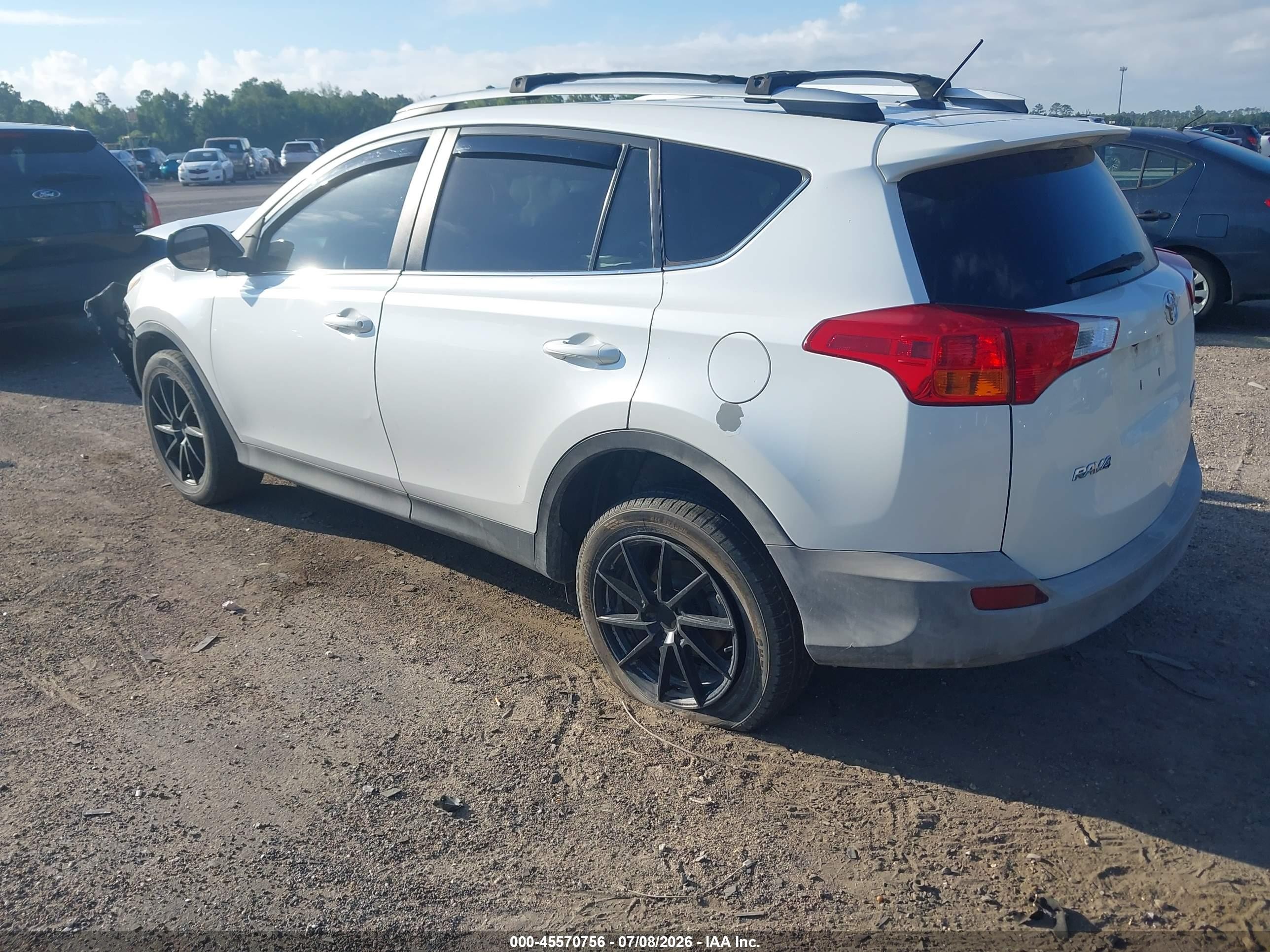 2013 Toyota Rav4 Limited White vin: 2T3DFREV4DW009441