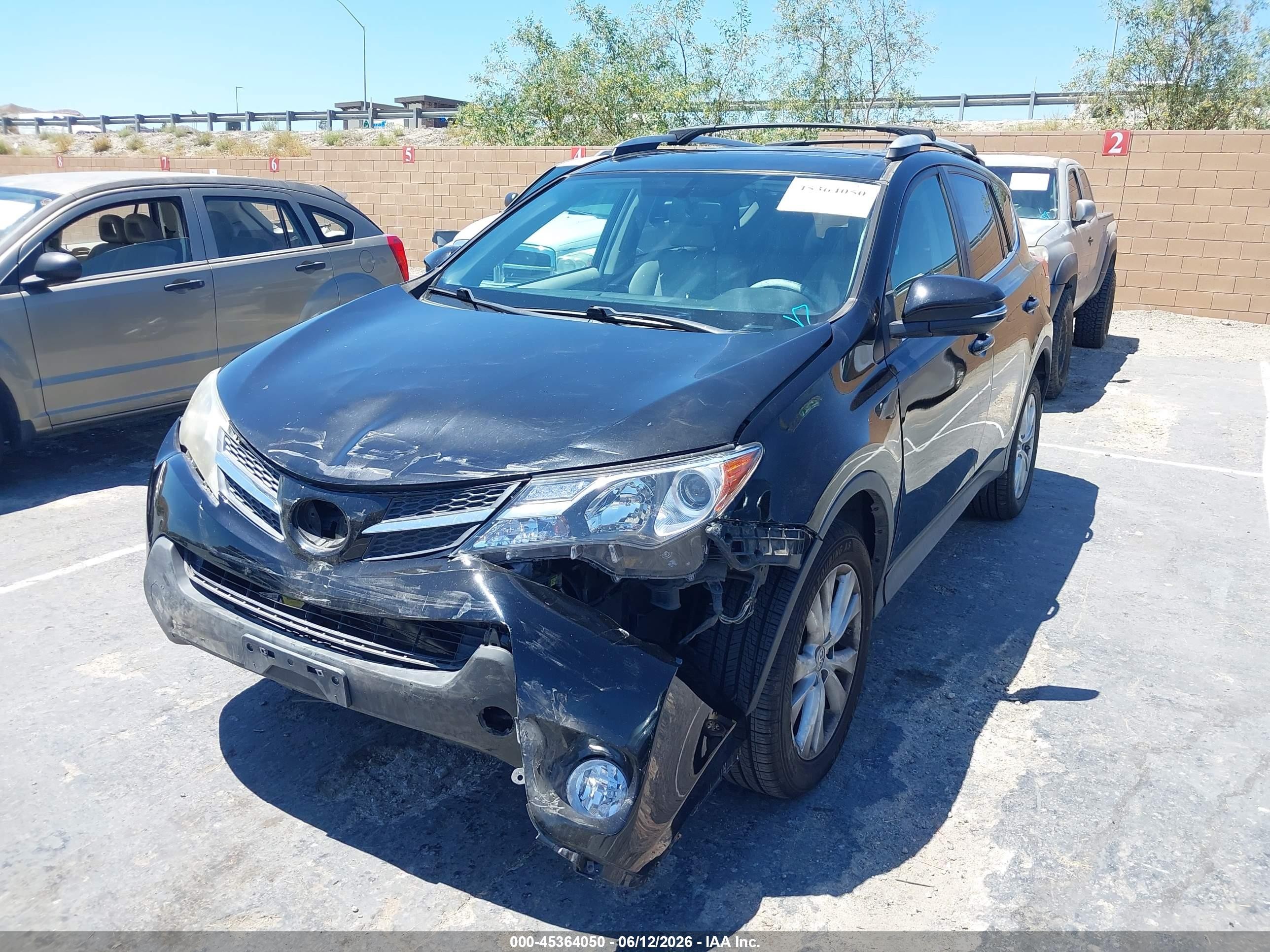 2013 Toyota Rav4 Limited Black vin: 2T3DFREV4DW014736