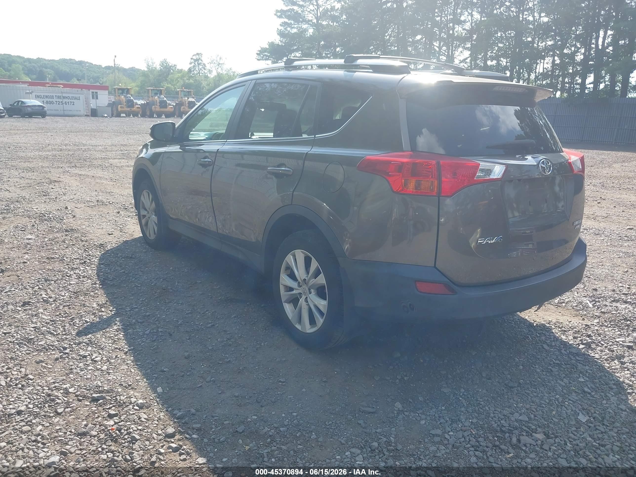 2013 Toyota Rav4 Limited Gray vin: 2T3DFREV4DW042228