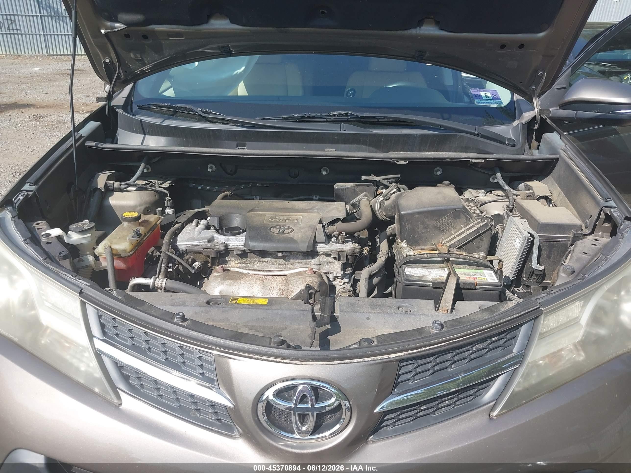 2013 Toyota Rav4 Limited Gray vin: 2T3DFREV4DW042228
