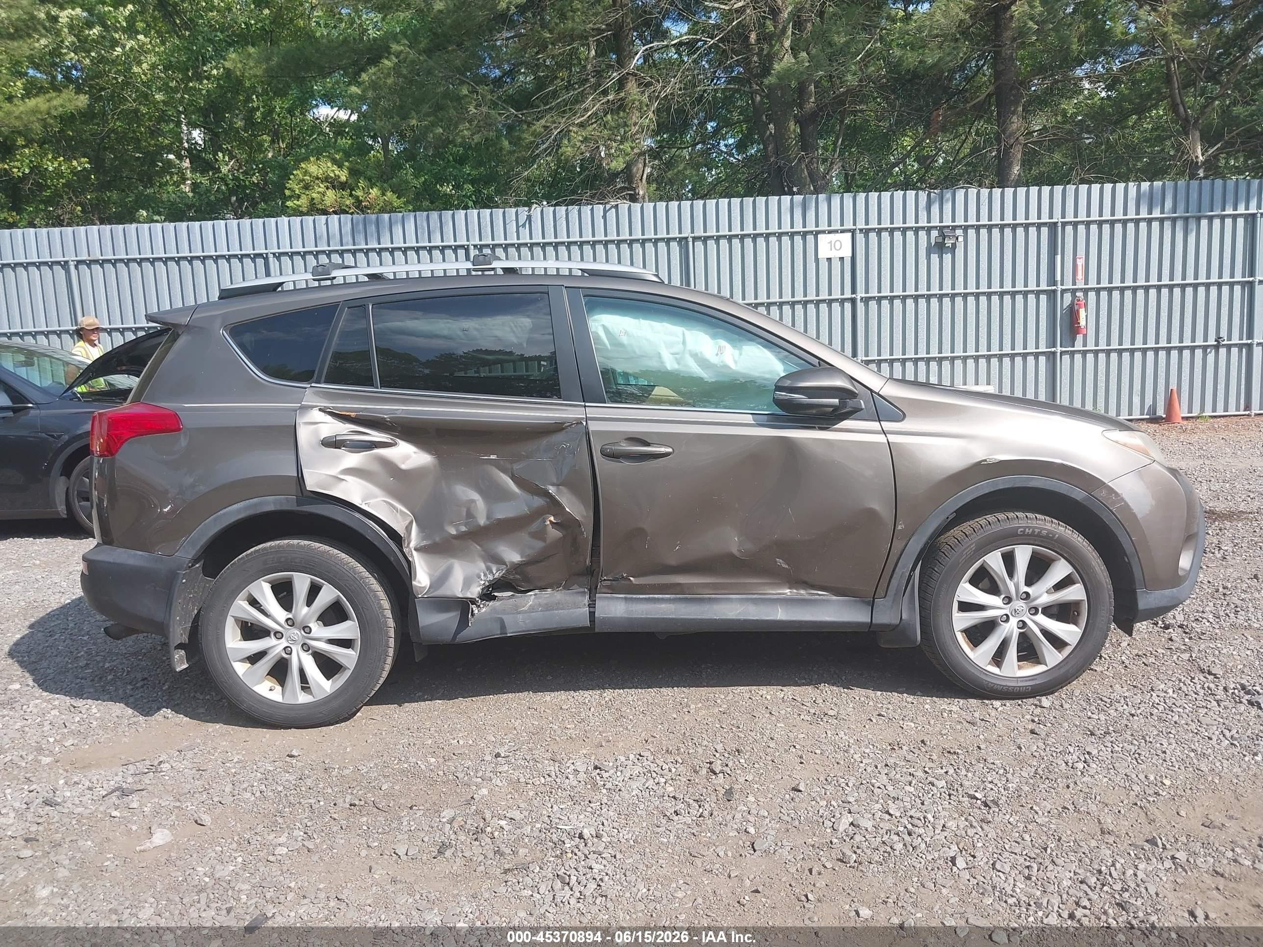 2013 Toyota Rav4 Limited Gray vin: 2T3DFREV4DW042228