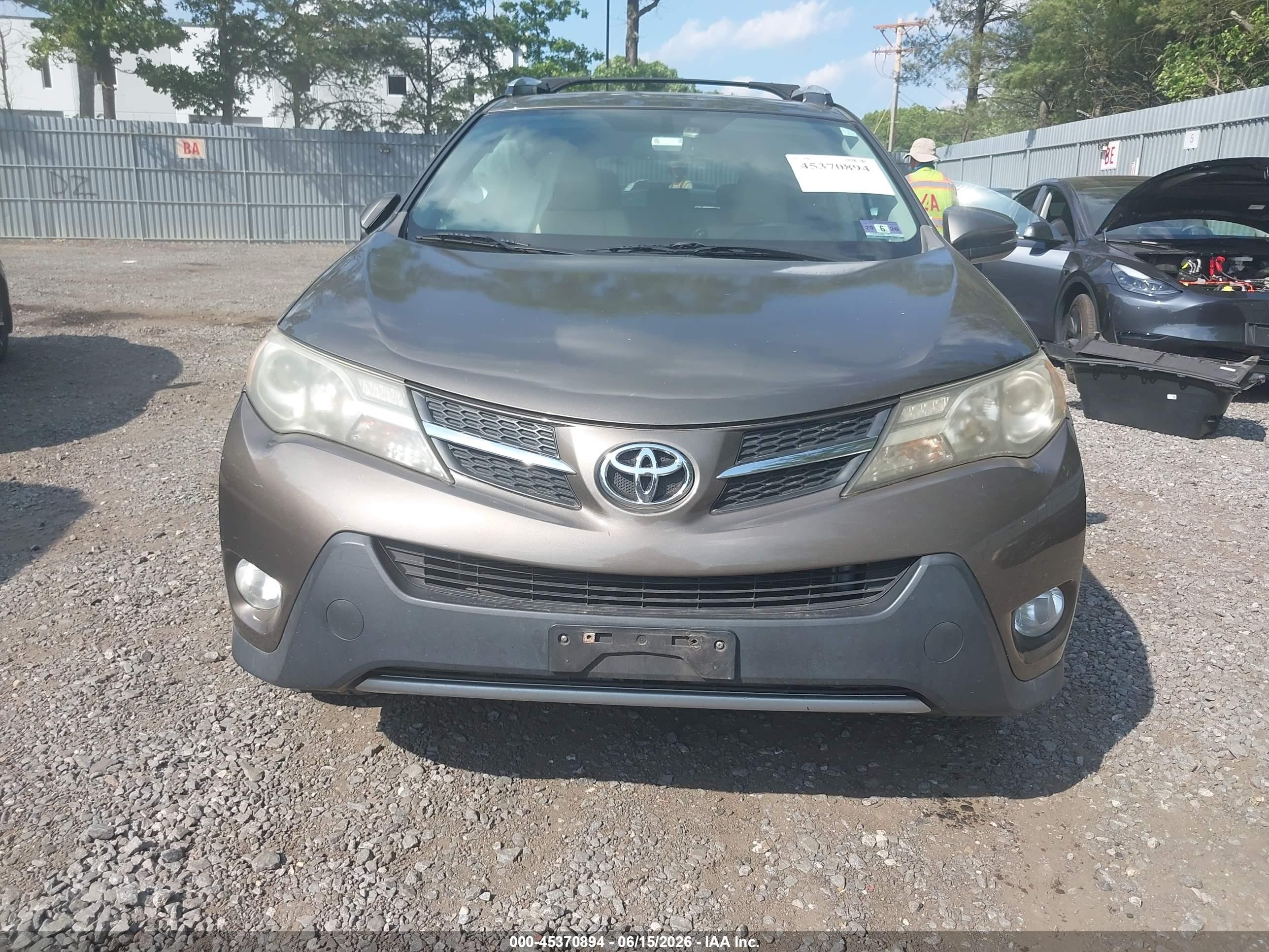 2013 Toyota Rav4 Limited Gray vin: 2T3DFREV4DW042228