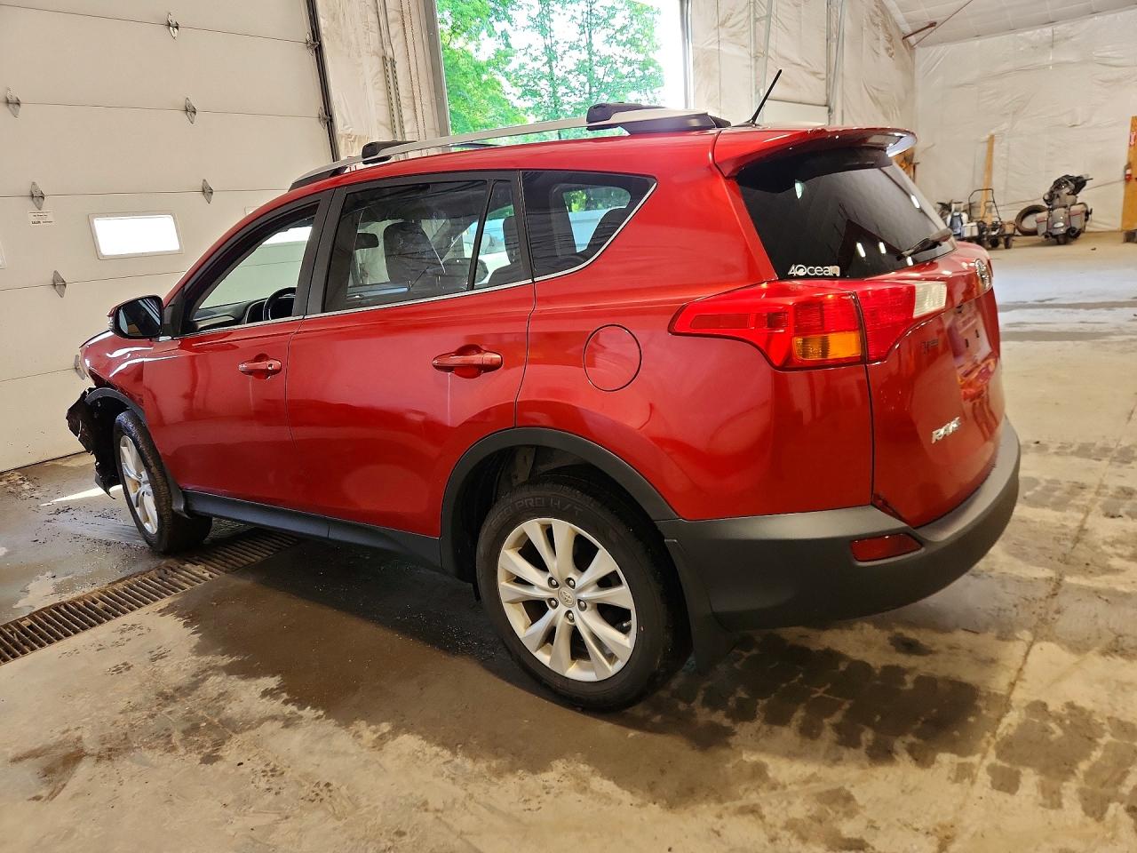 2013 Toyota Rav4 Limited Red vin: 2T3DFREV4DW050586