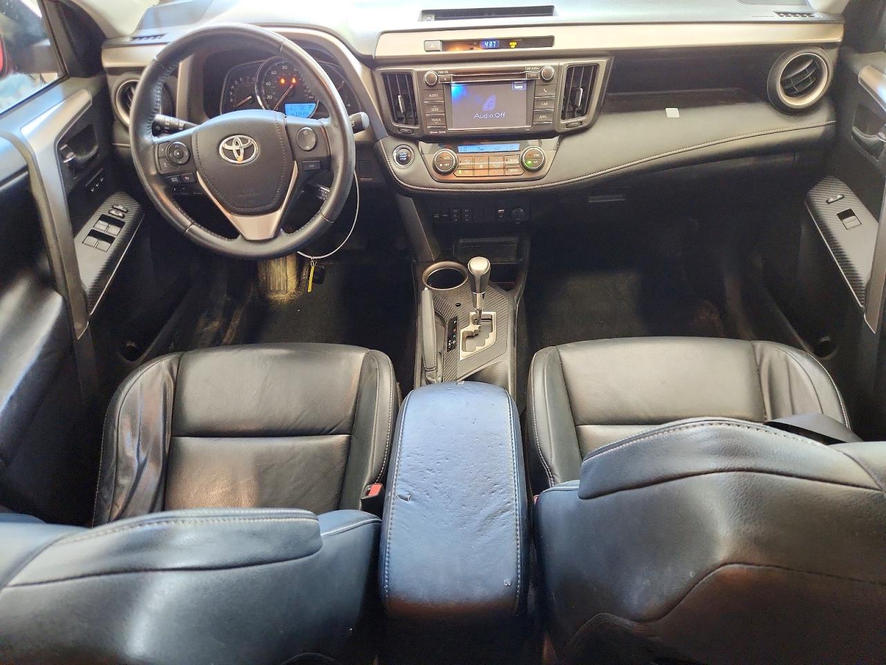 2013 Toyota Rav4 Limited Red vin: 2T3DFREV4DW050586