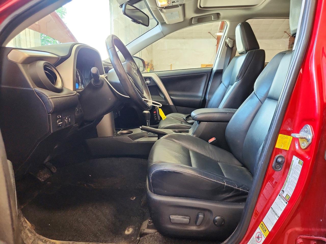 2013 Toyota Rav4 Limited Red vin: 2T3DFREV4DW050586