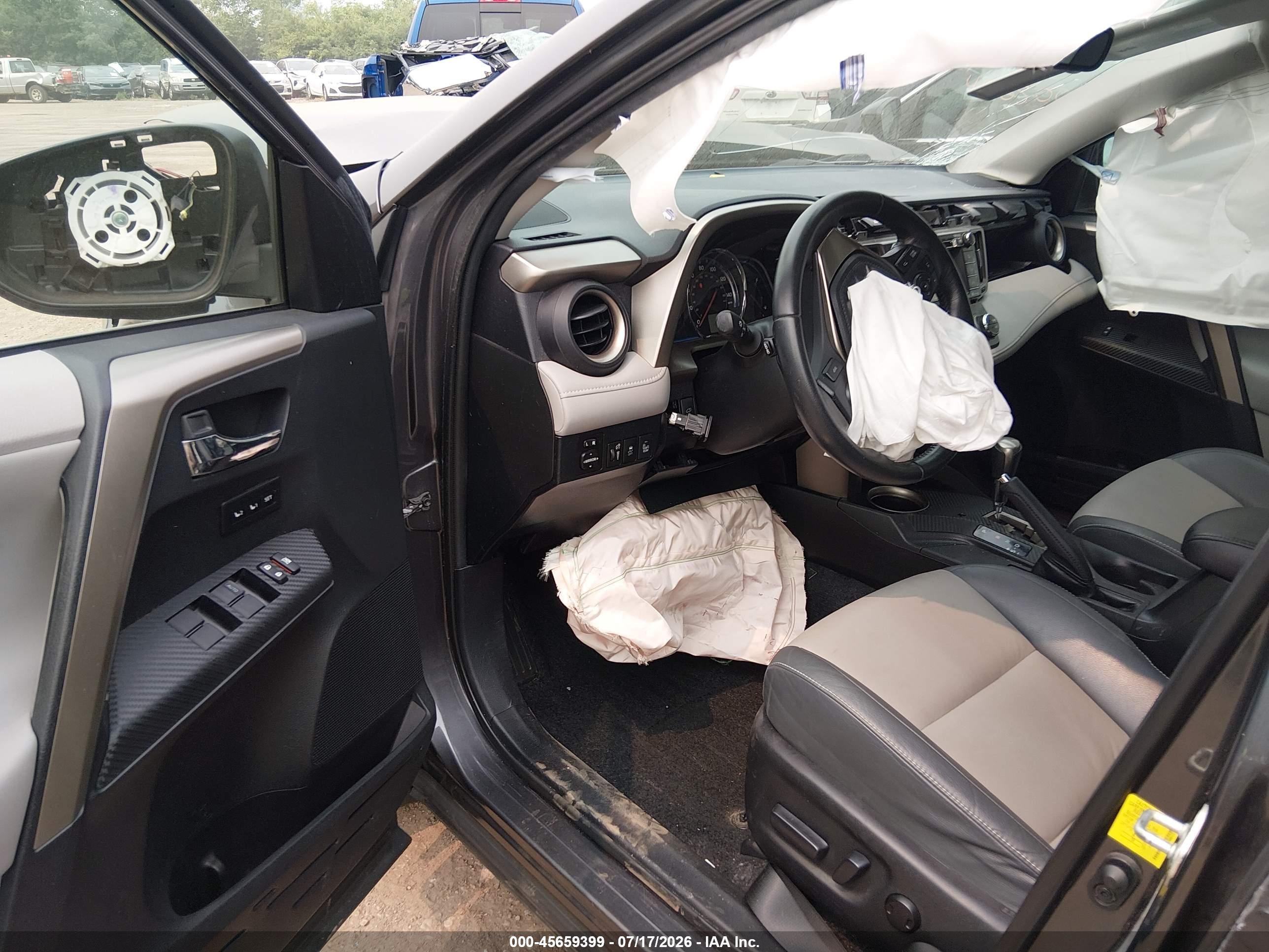 2013 Toyota Rav4 Limited Gray vin: 2T3DFREV4DW061720