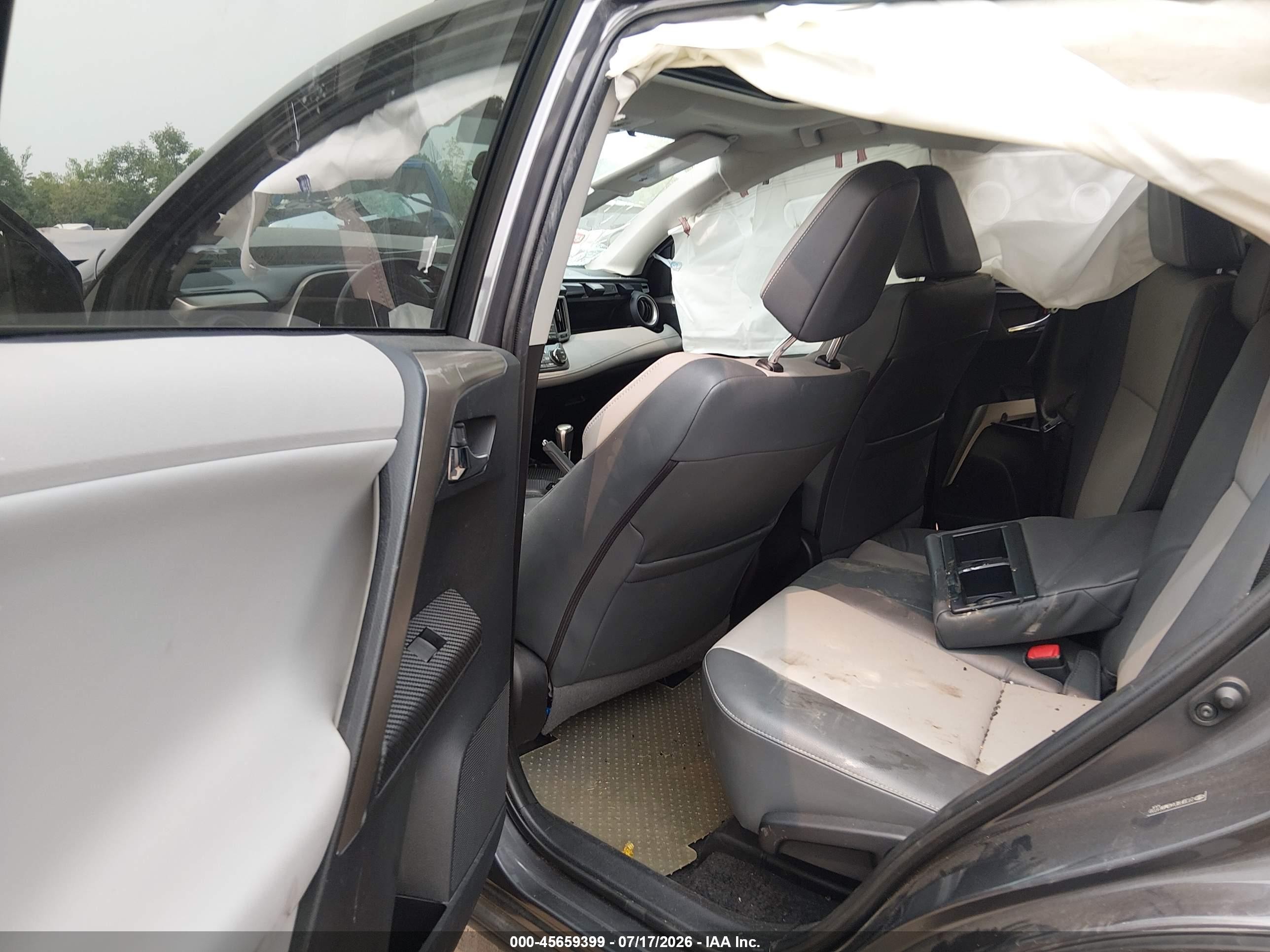 2013 Toyota Rav4 Limited Gray vin: 2T3DFREV4DW061720