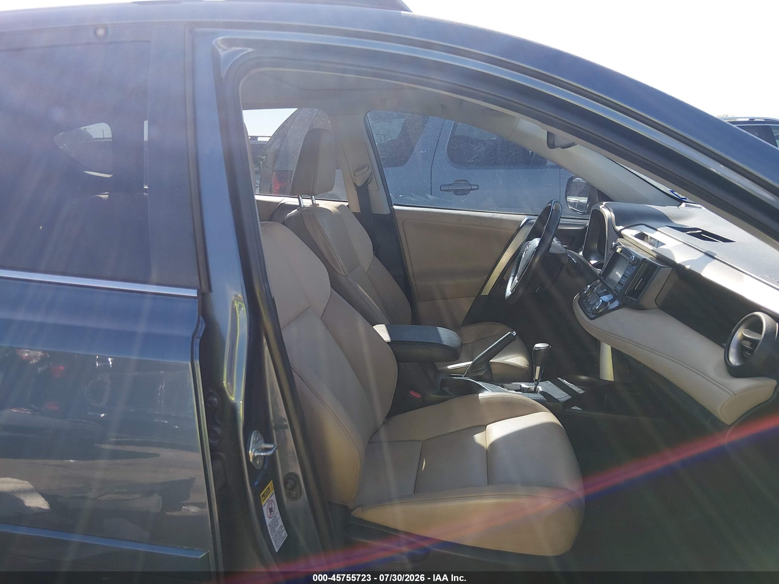 2013 Toyota Rav4 Limited Blue vin: 2T3DFREV4DW063449
