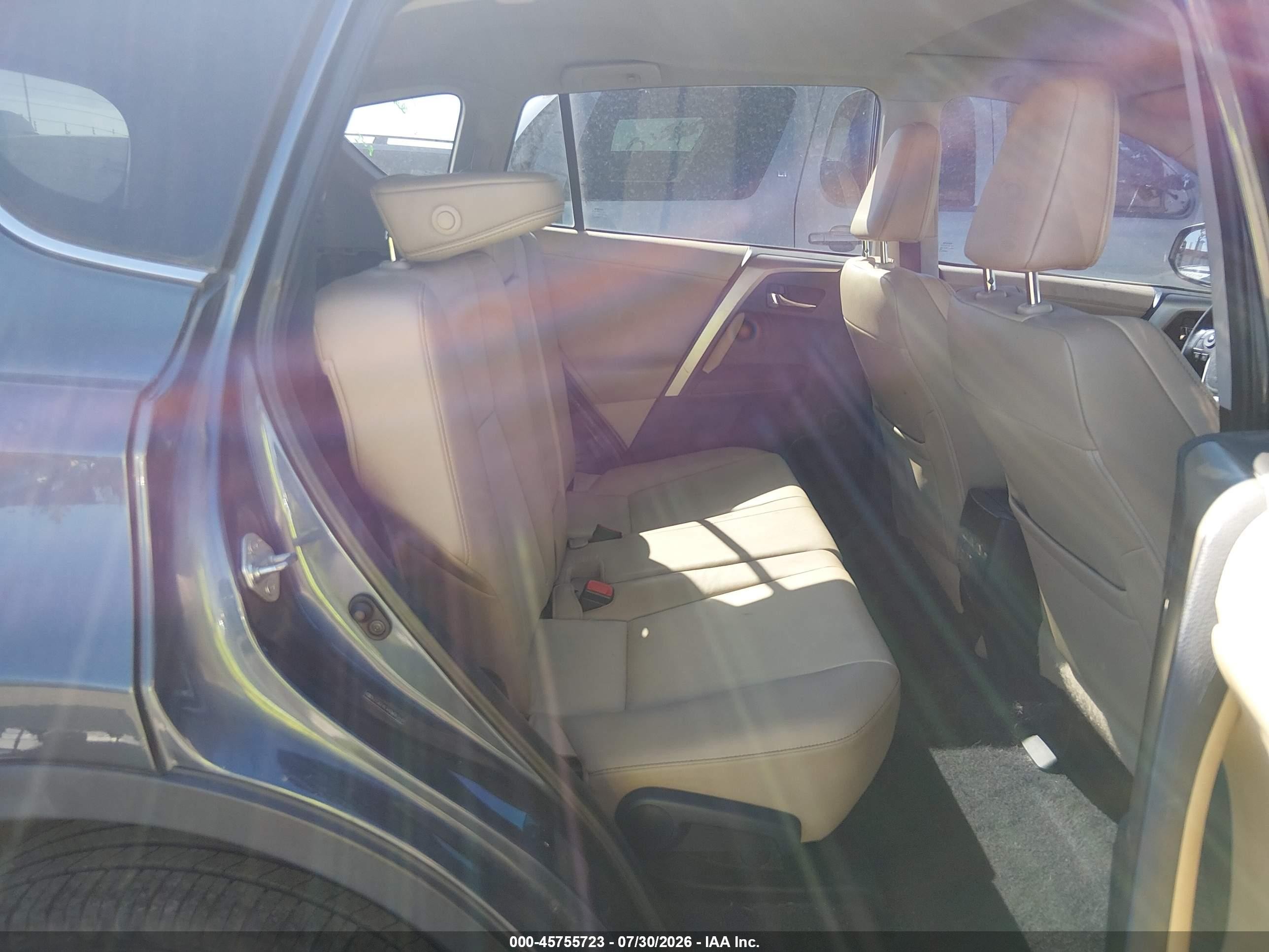 2013 Toyota Rav4 Limited Blue vin: 2T3DFREV4DW063449
