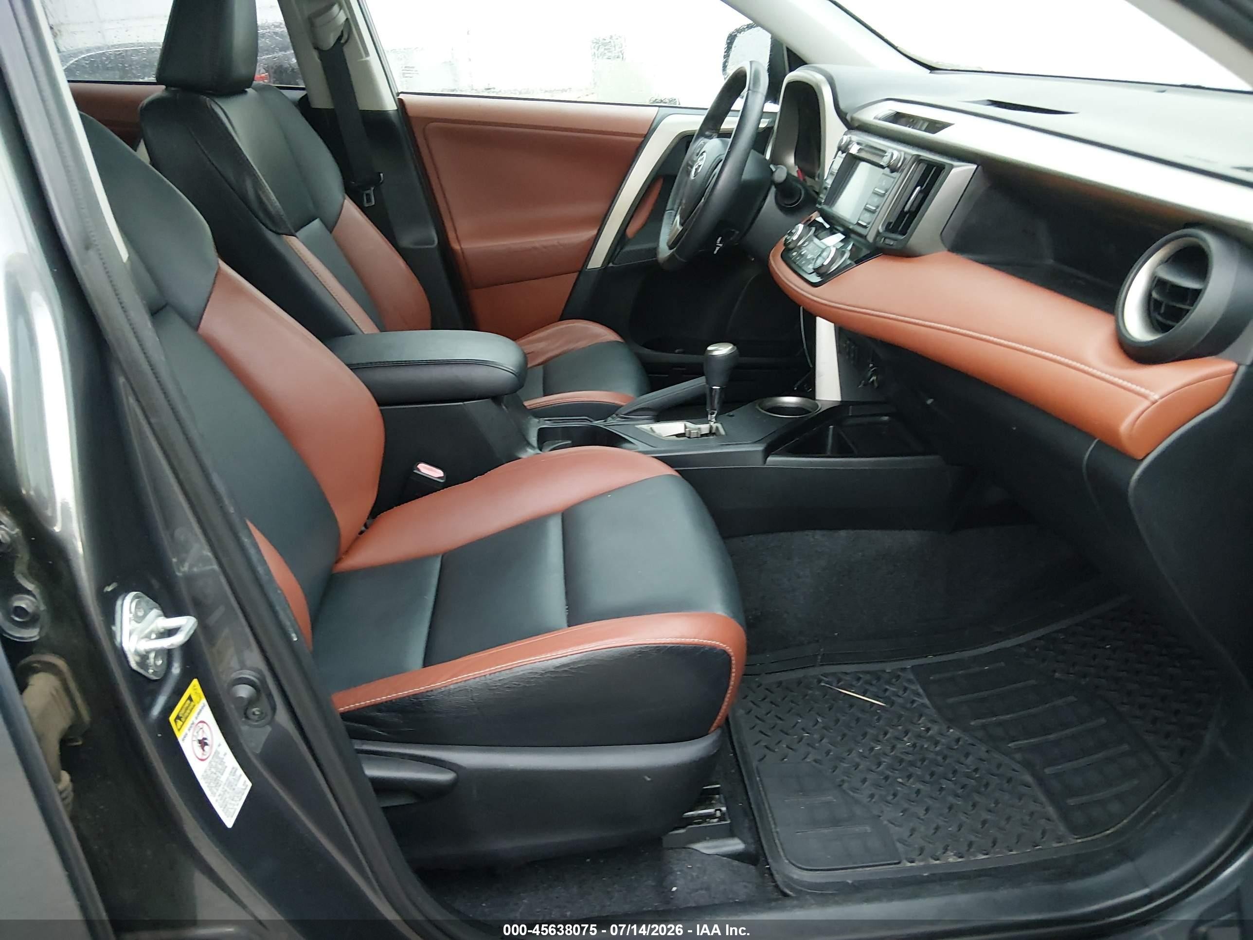2013 Toyota Rav4 Limited Gray vin: 2T3DFREV4DW070949