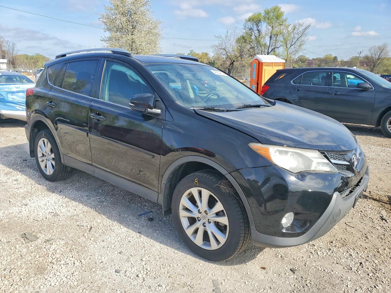2013 Toyota Rav4 Limited Black vin: 2T3DFREV4DW092580