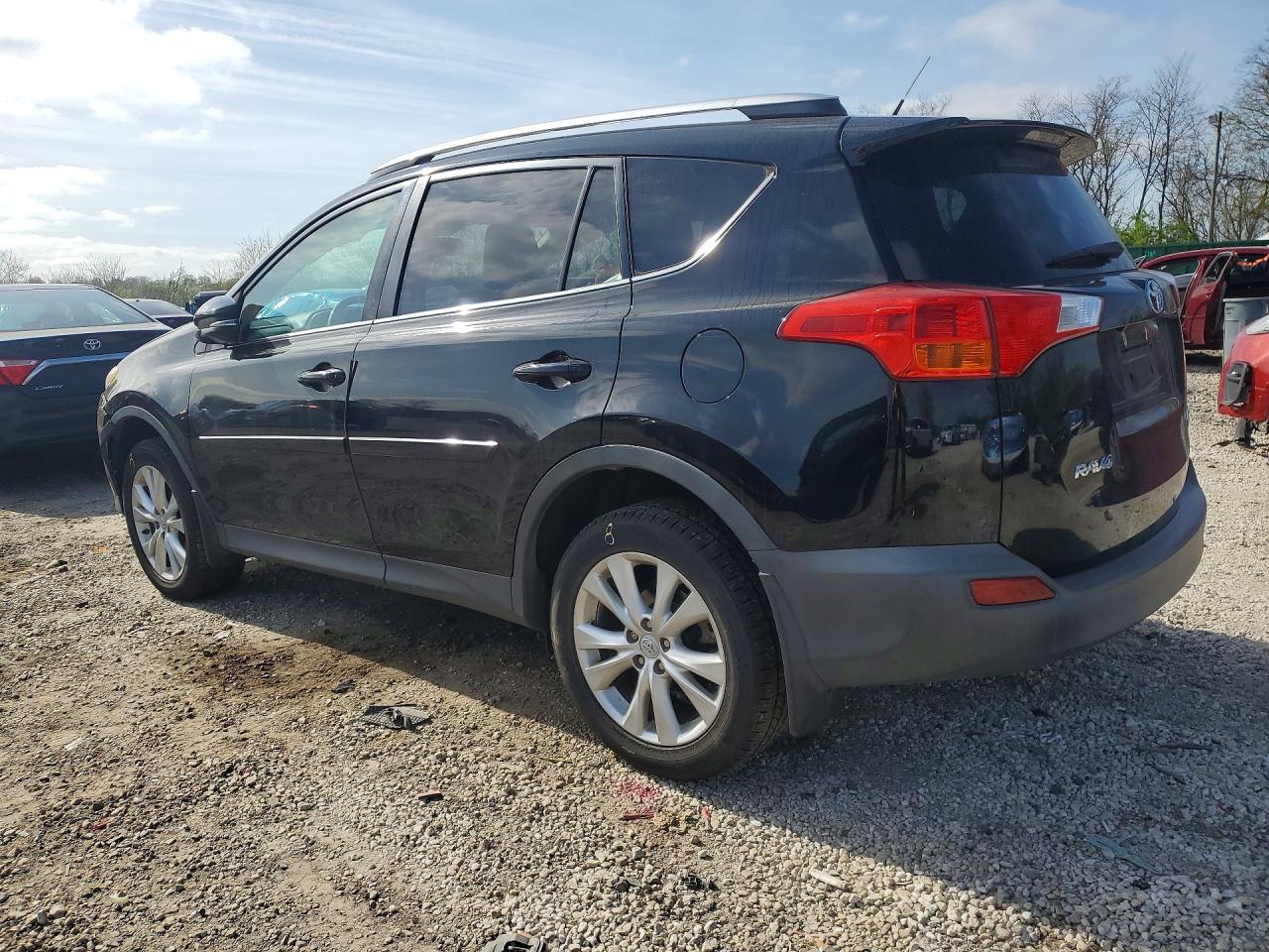 2013 Toyota Rav4 Limited Black vin: 2T3DFREV4DW092580