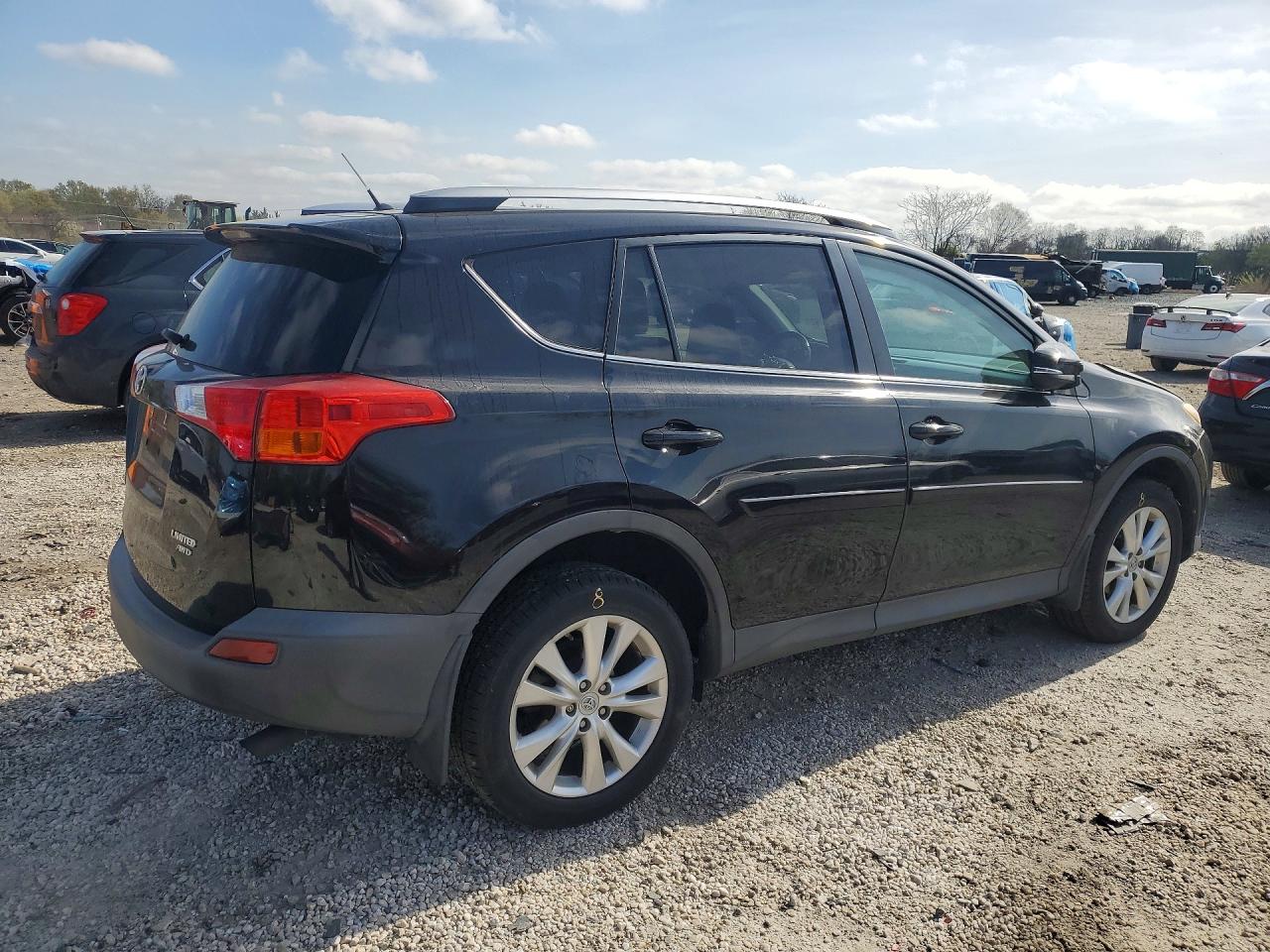 2013 Toyota Rav4 Limited Black vin: 2T3DFREV4DW092580