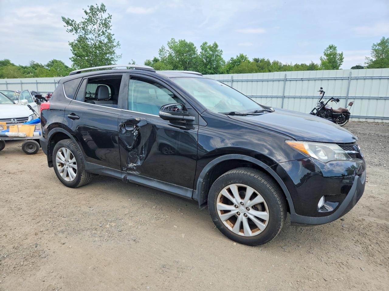 2013 Toyota Rav4 Limited Black vin: 2T3DFREV4DW096032